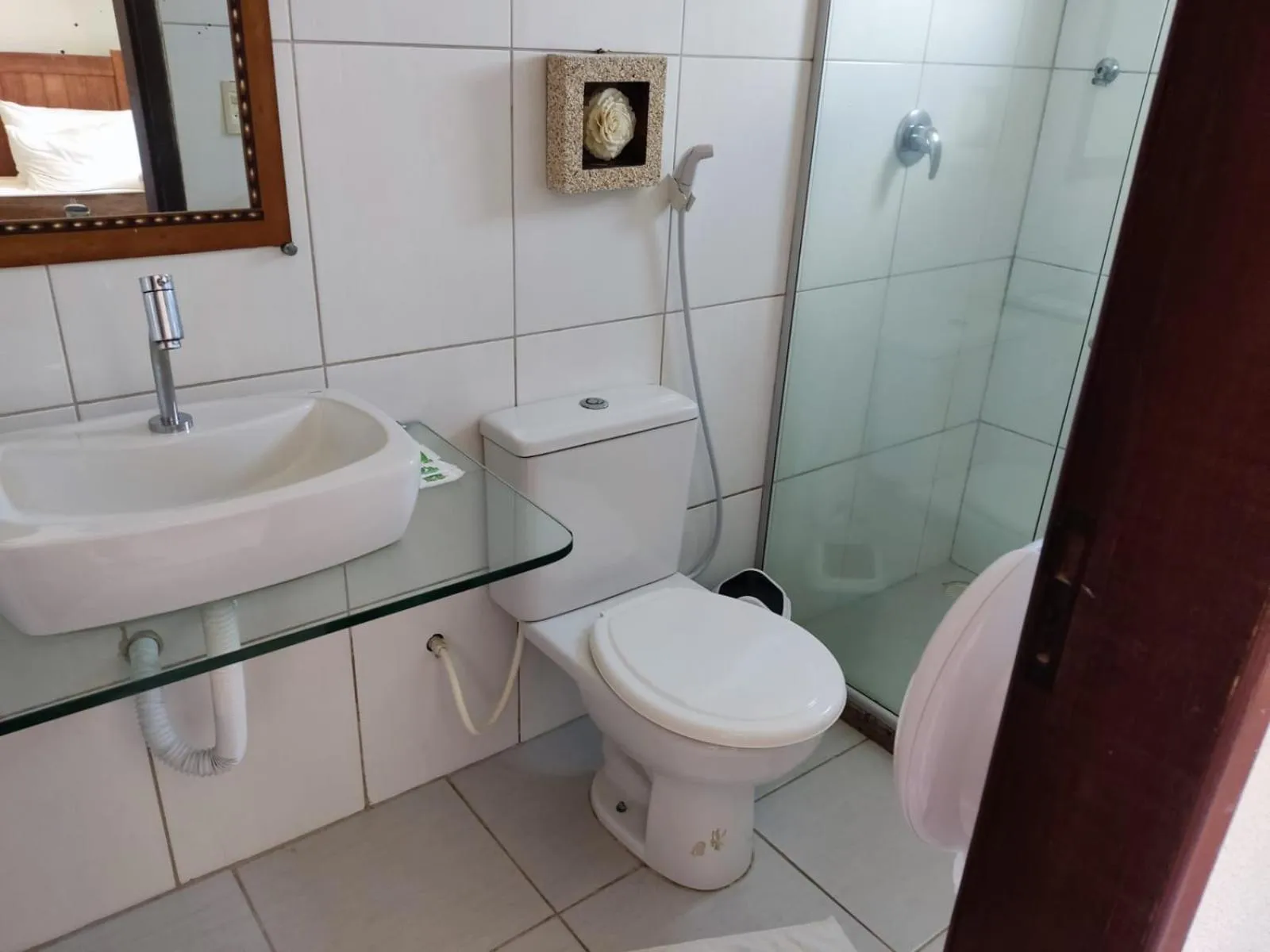 Bathroom in Pousada Flor de Maraca