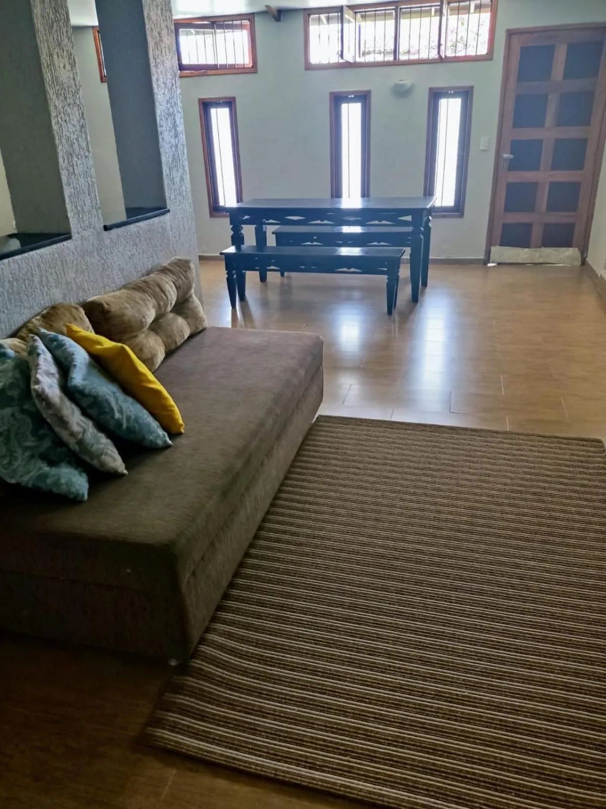 Living room in Pousada Flor de Maraca