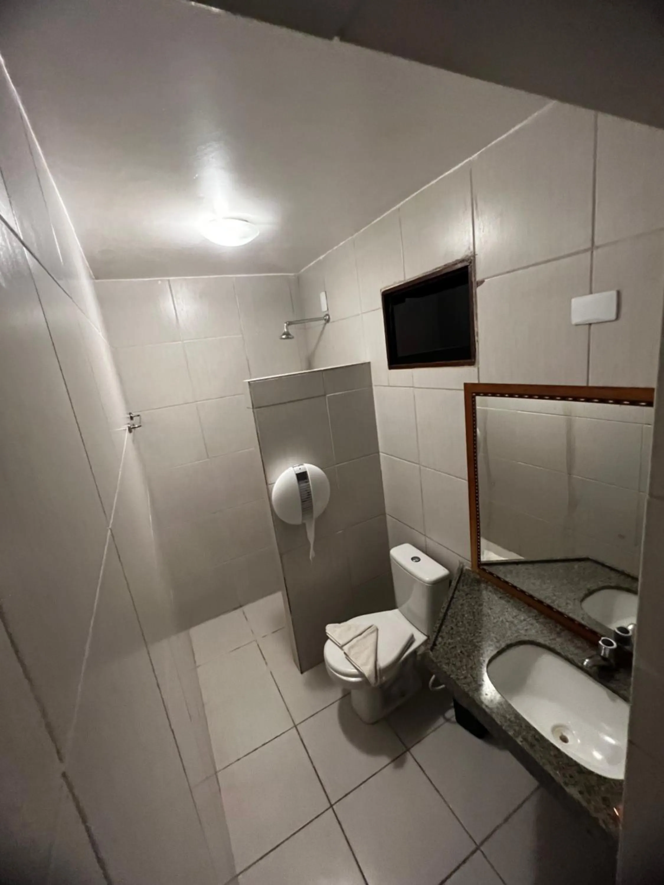 Toilet in Pousada Flor de Maraca