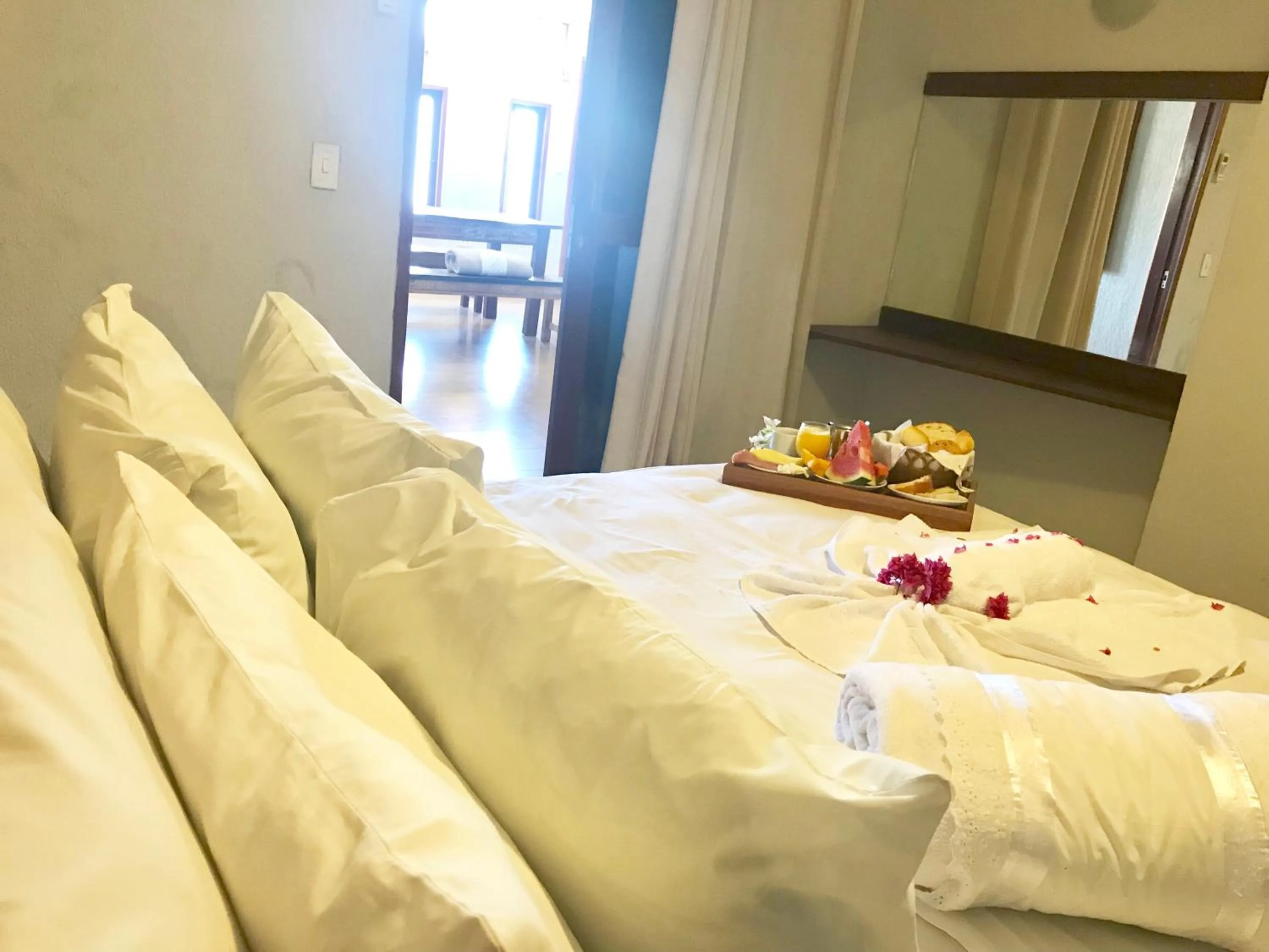 Bedroom, Bed in Pousada Flor de Maraca