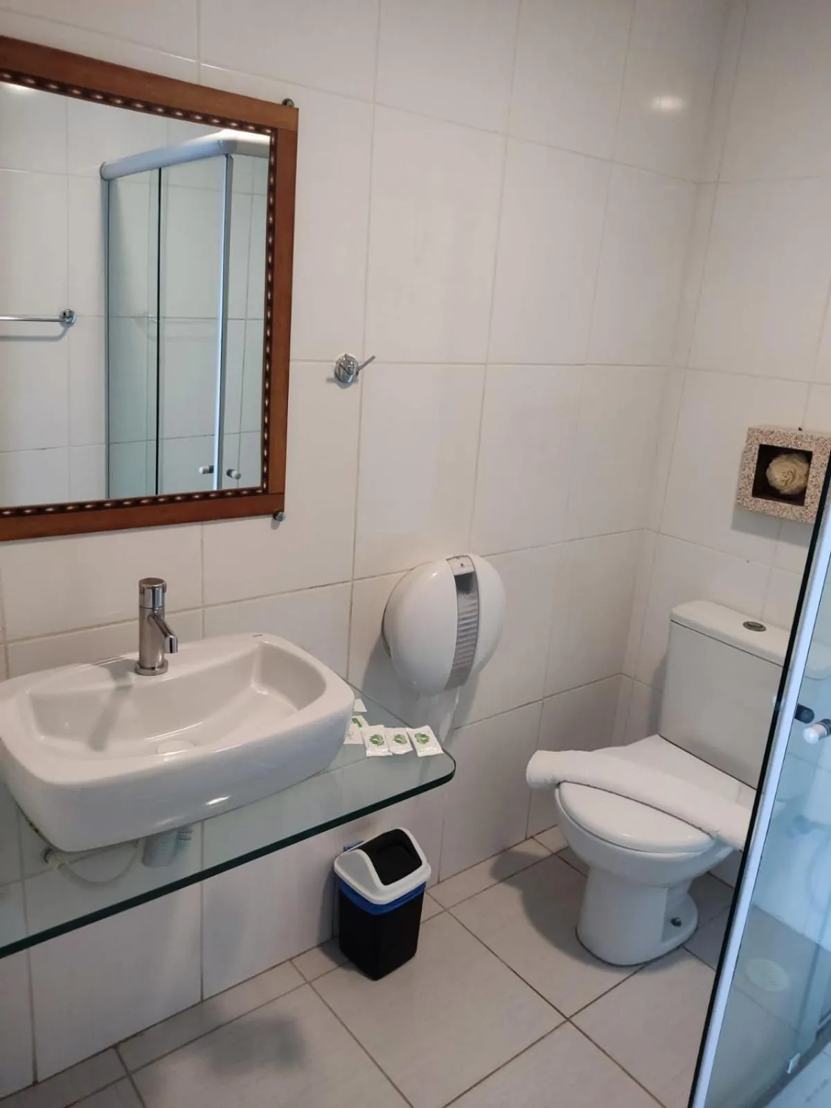 Bathroom in Pousada Flor de Maraca