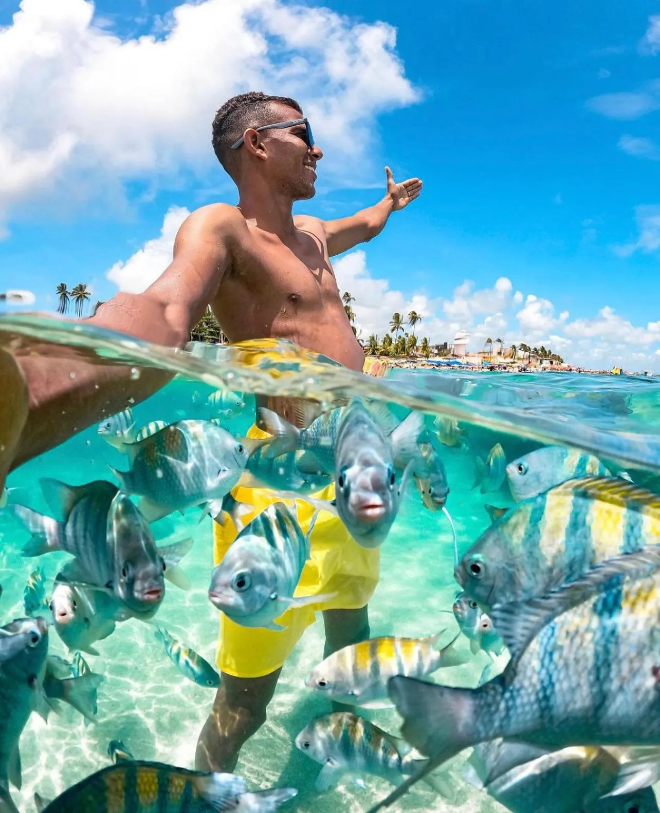 Natural landscape in Pousada Flor de Maraca