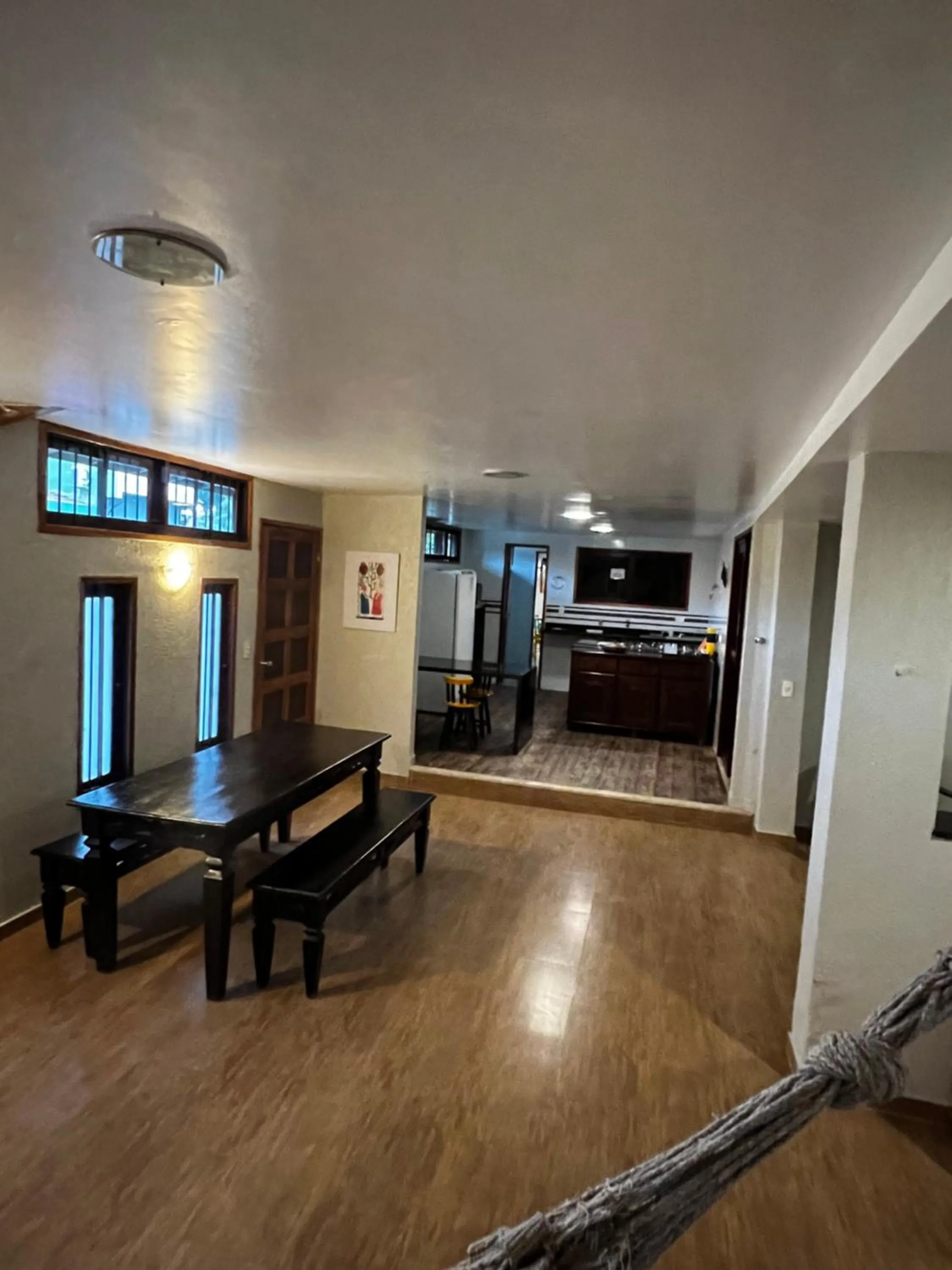 Dining area in Pousada Flor de Maraca