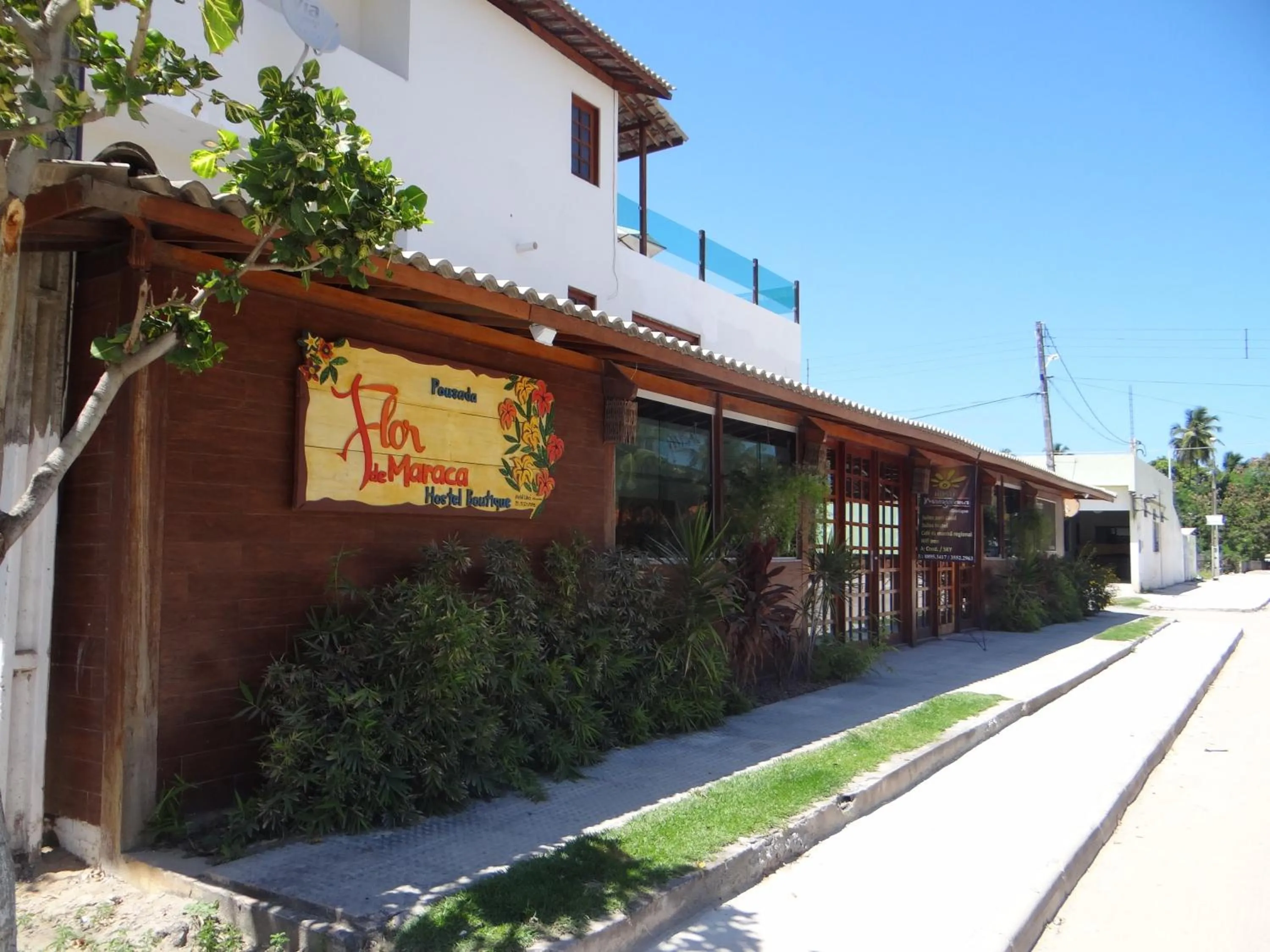 Facade/entrance in Pousada Flor de Maraca