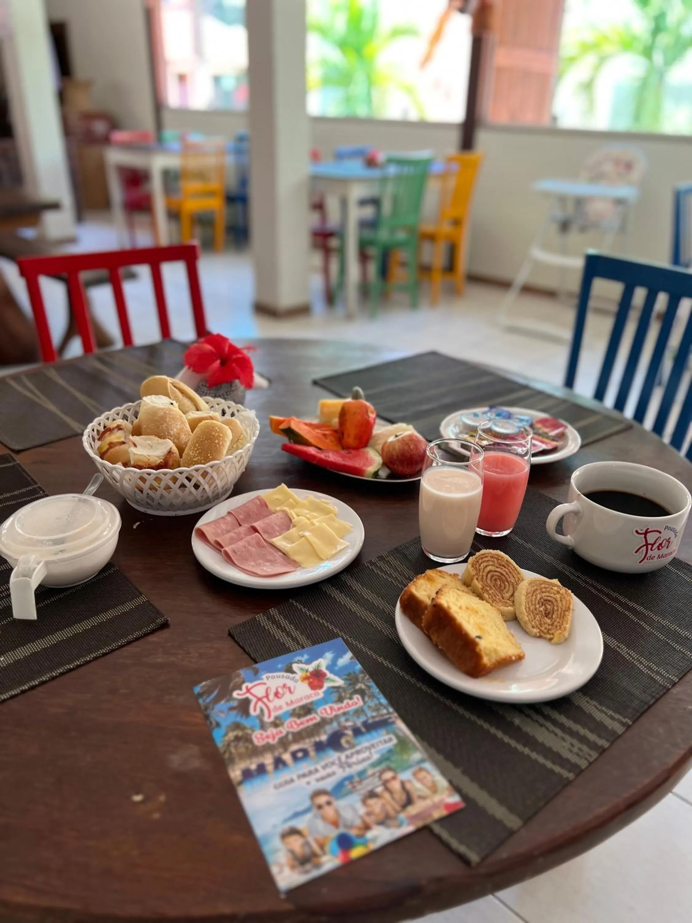 Breakfast in Pousada Flor de Maraca