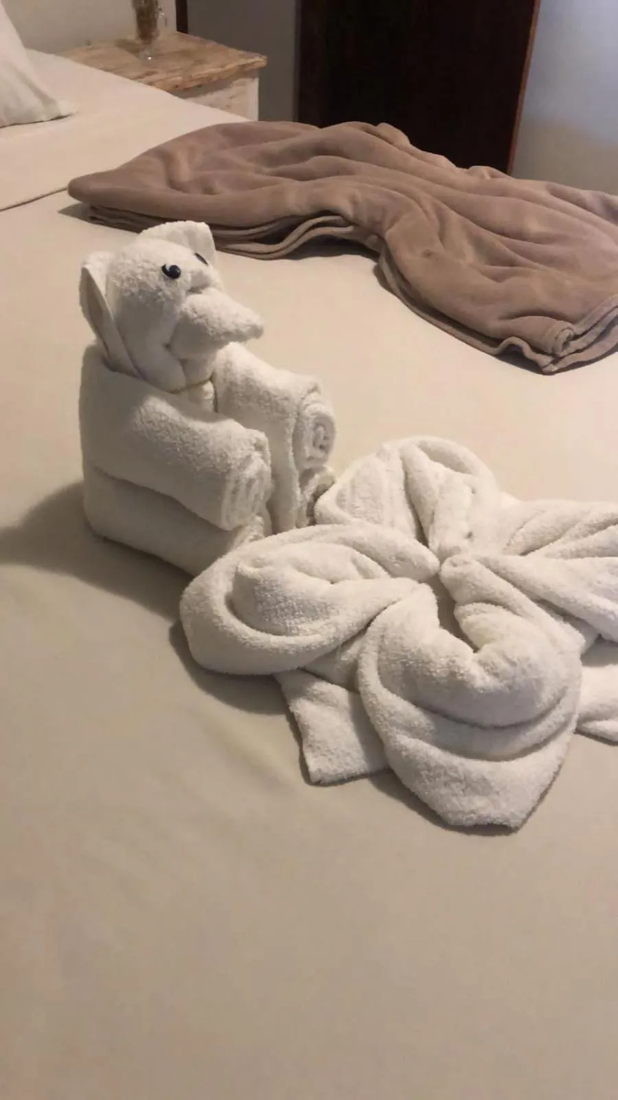 Bed in Pousada Flor de Maraca