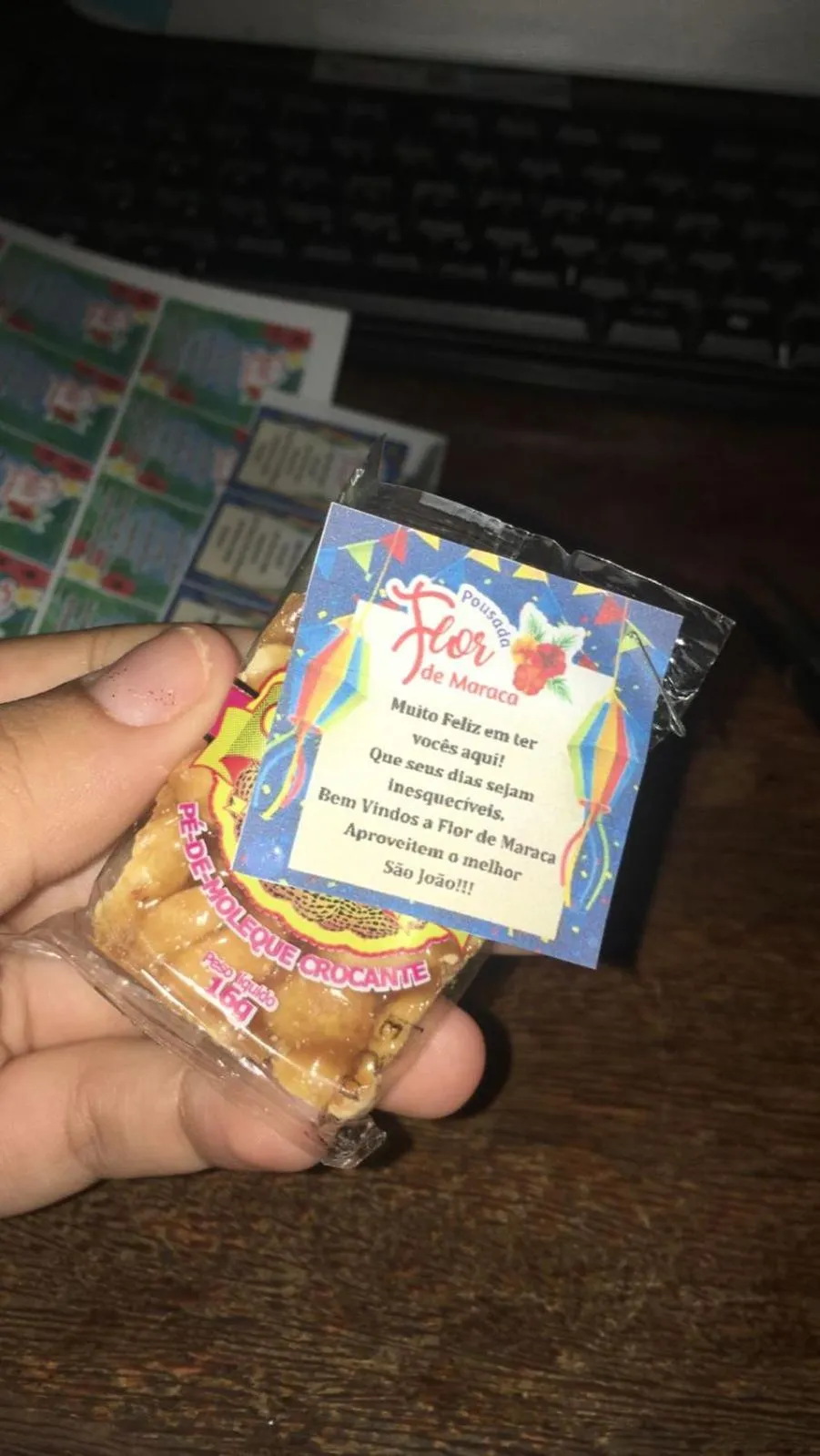 Food and drinks in Pousada Flor de Maraca