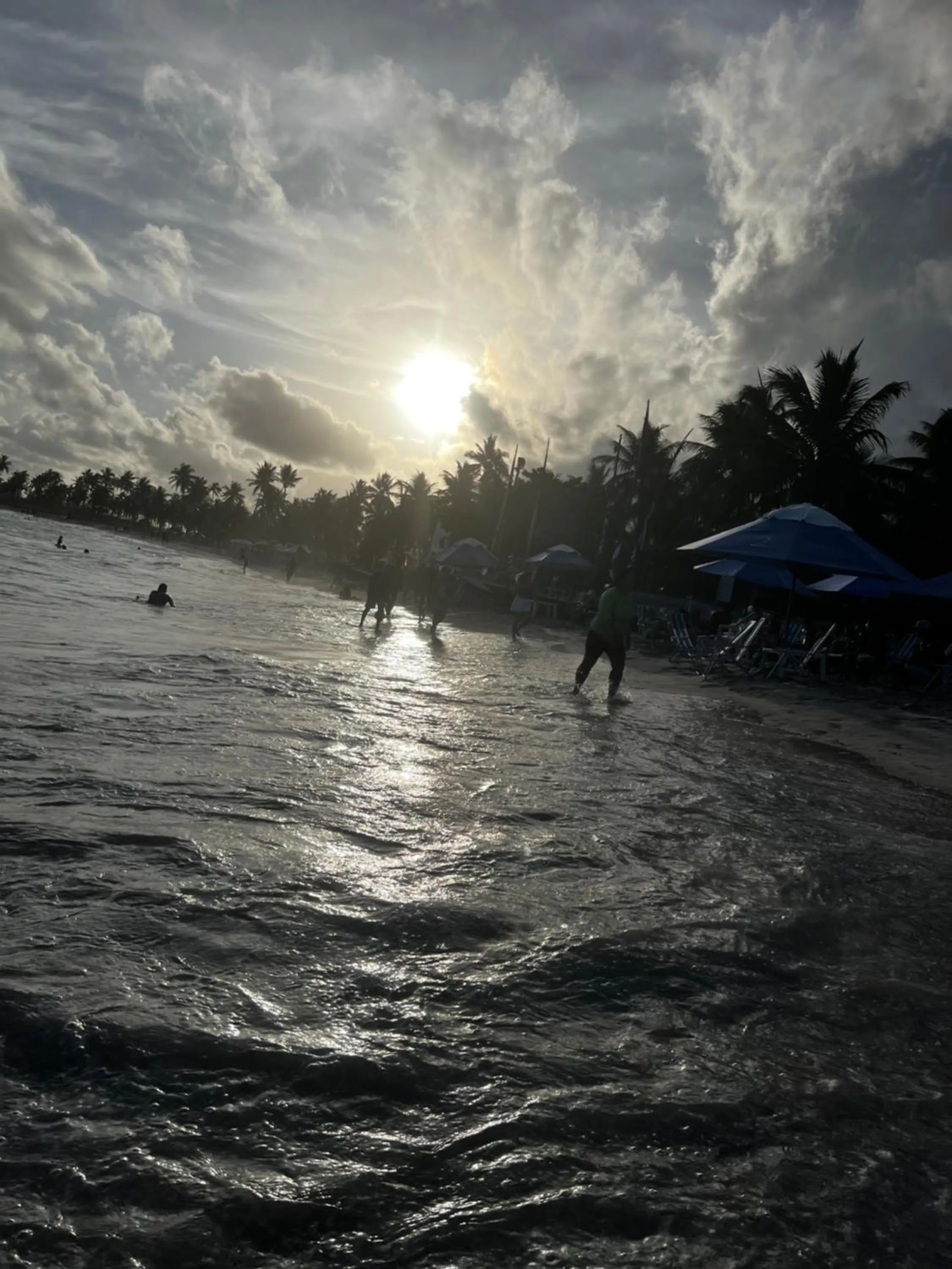 Beach in Pousada Flor de Maraca