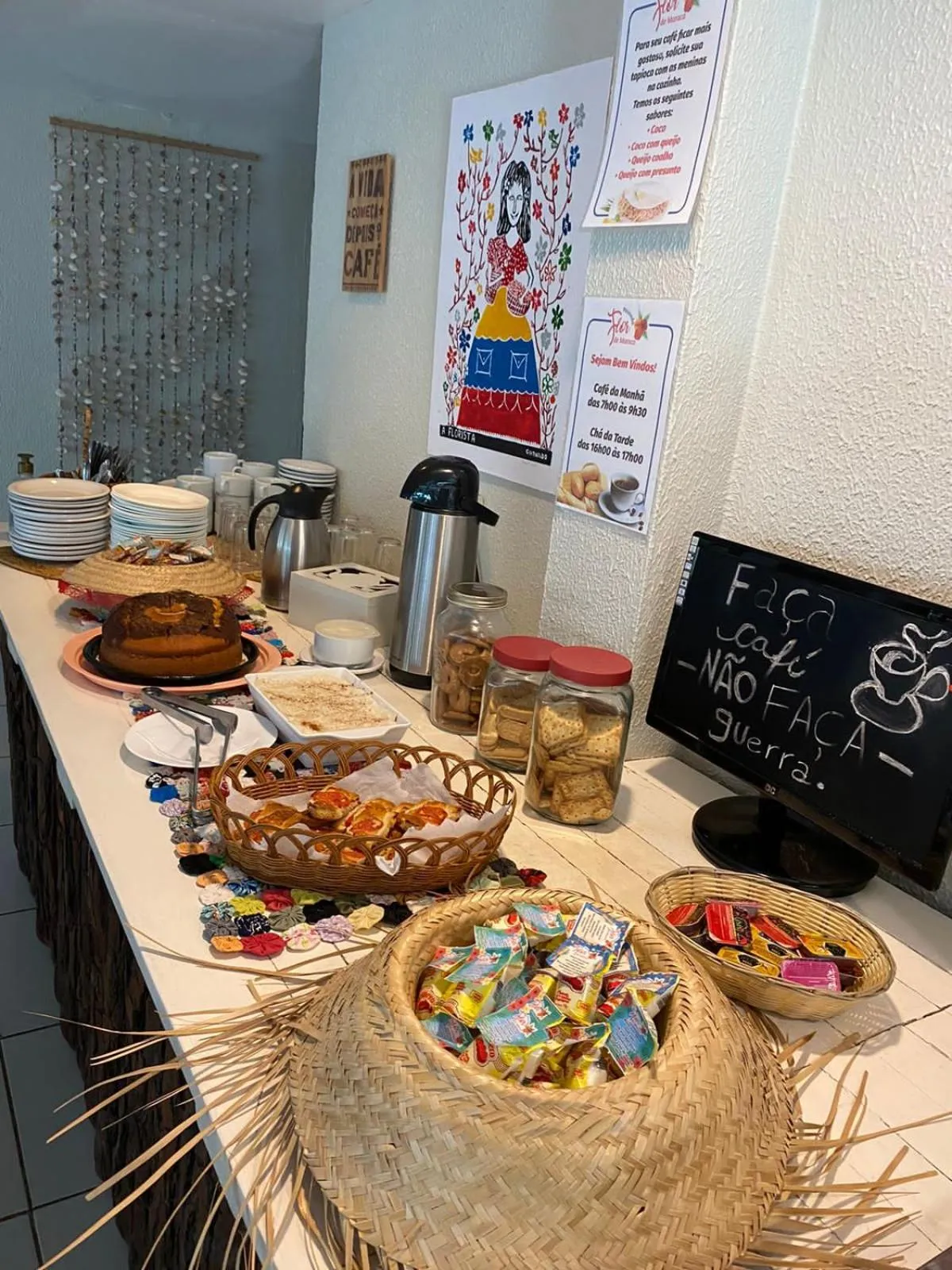 Breakfast in Pousada Flor de Maraca