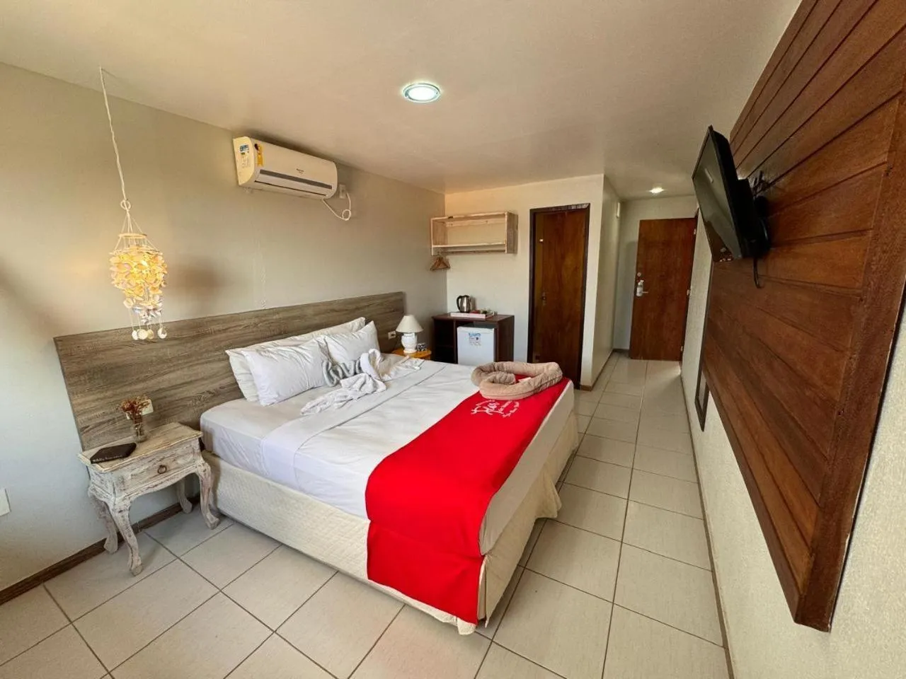 Bedroom, Bed in Pousada Flor de Maraca