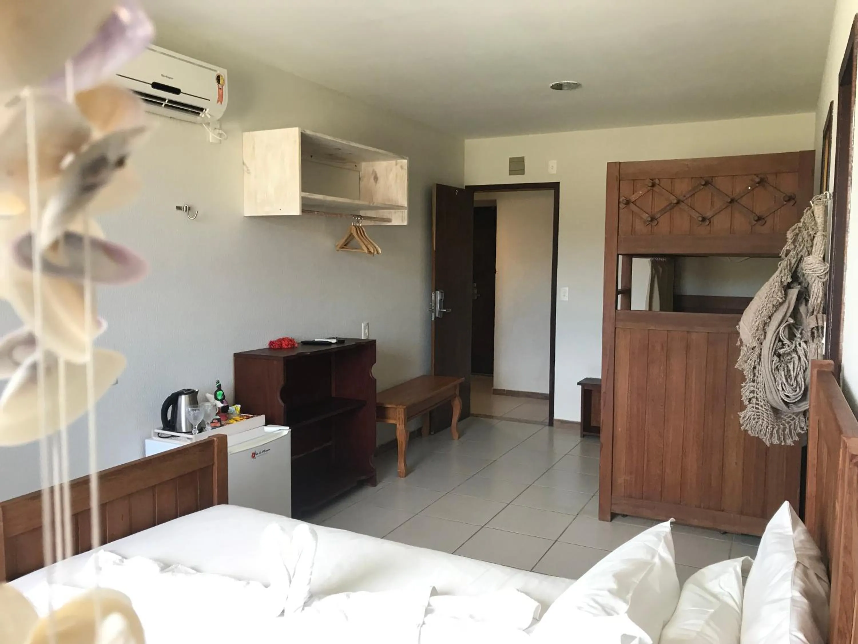 Photo of the whole room in Pousada Flor de Maraca