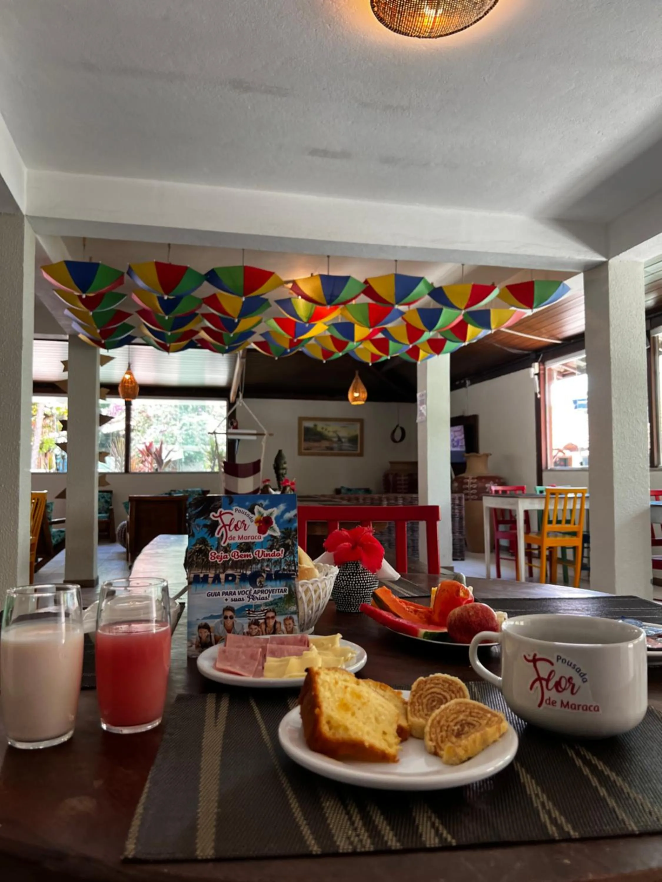 Breakfast in Pousada Flor de Maraca