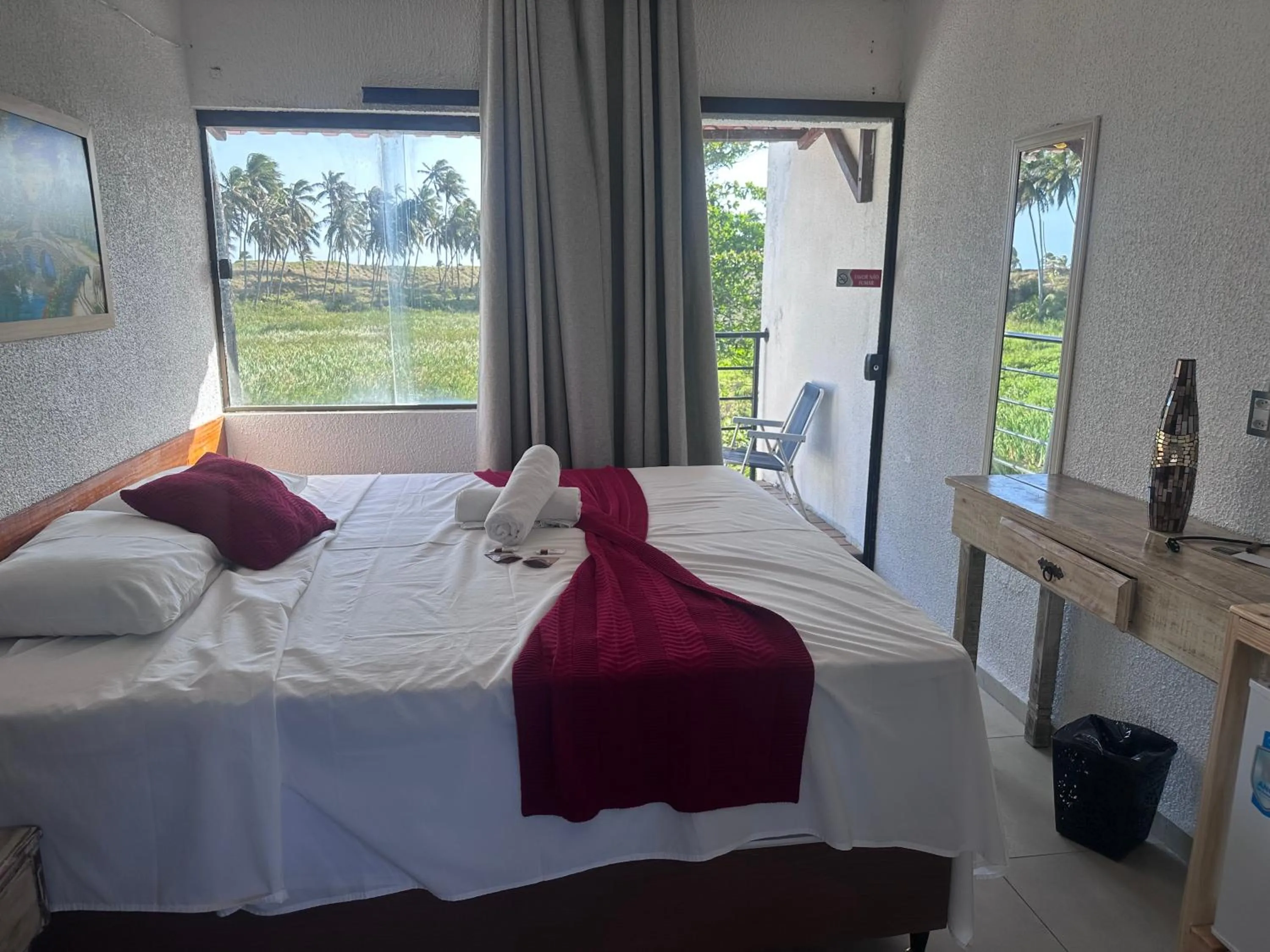 Bed in Pousada Brisa e Mar