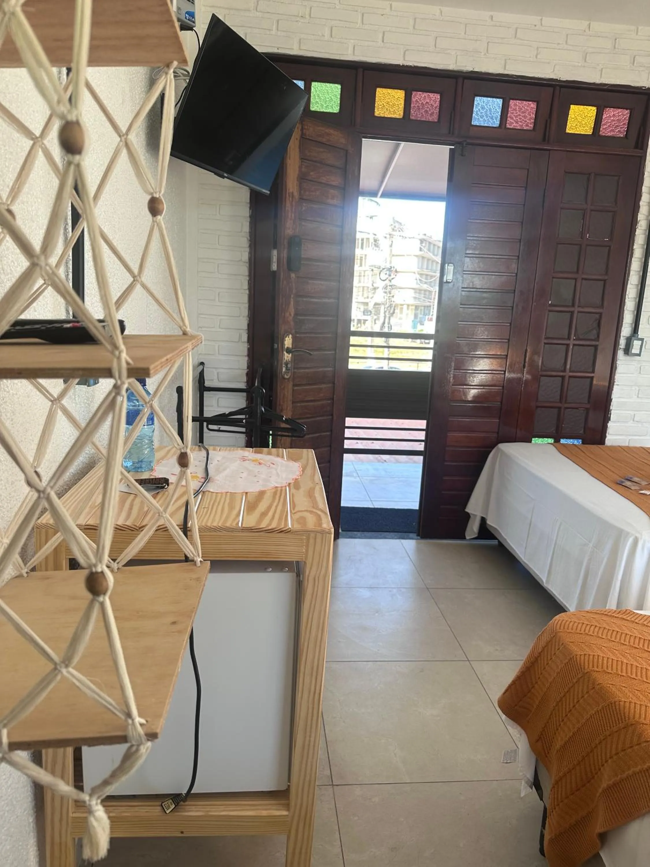 TV and multimedia, Bed in Pousada Brisa e Mar