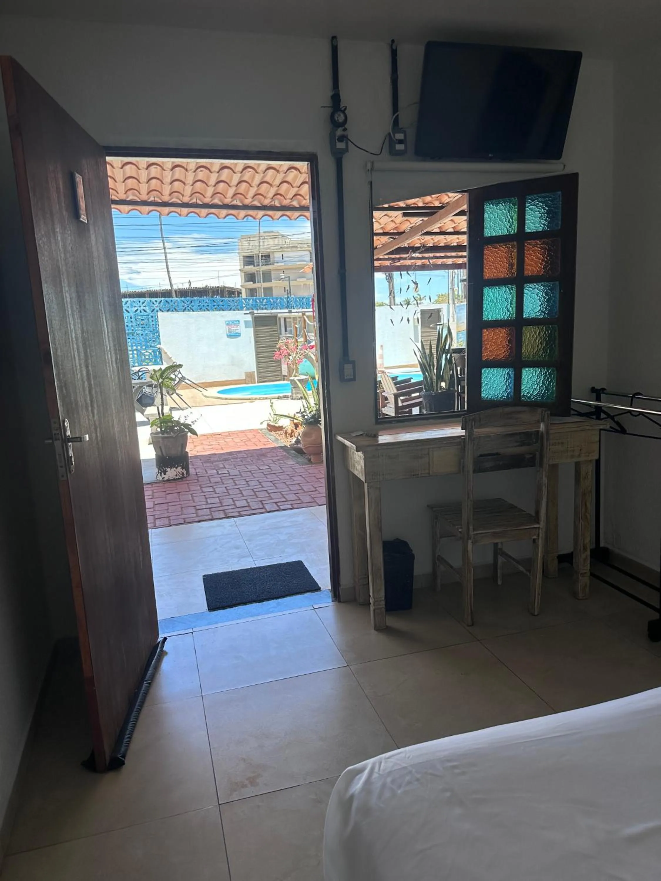 TV and multimedia, Bed in Pousada Brisa e Mar