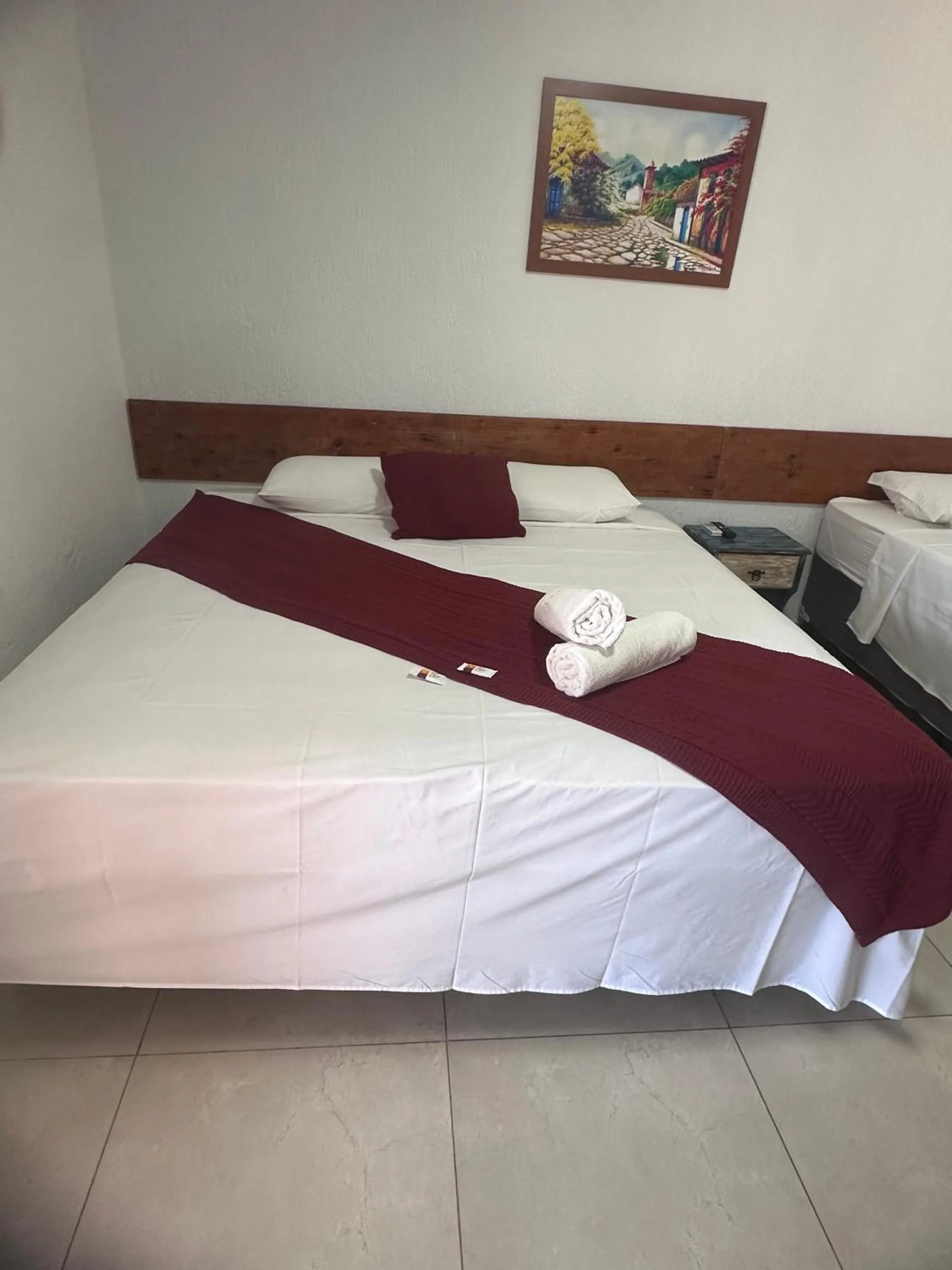 Bed in Pousada Brisa e Mar