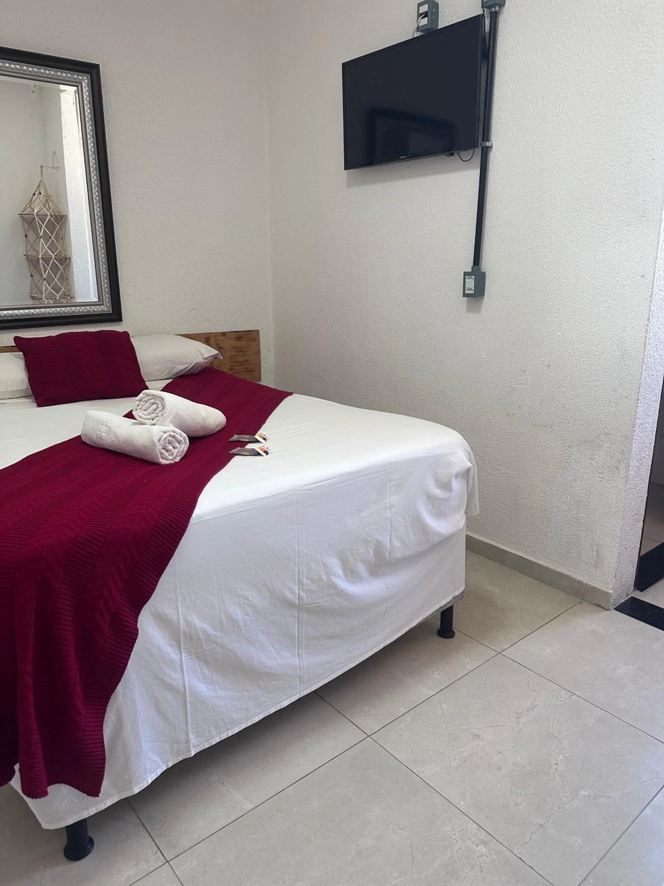 Bed in Pousada Brisa e Mar