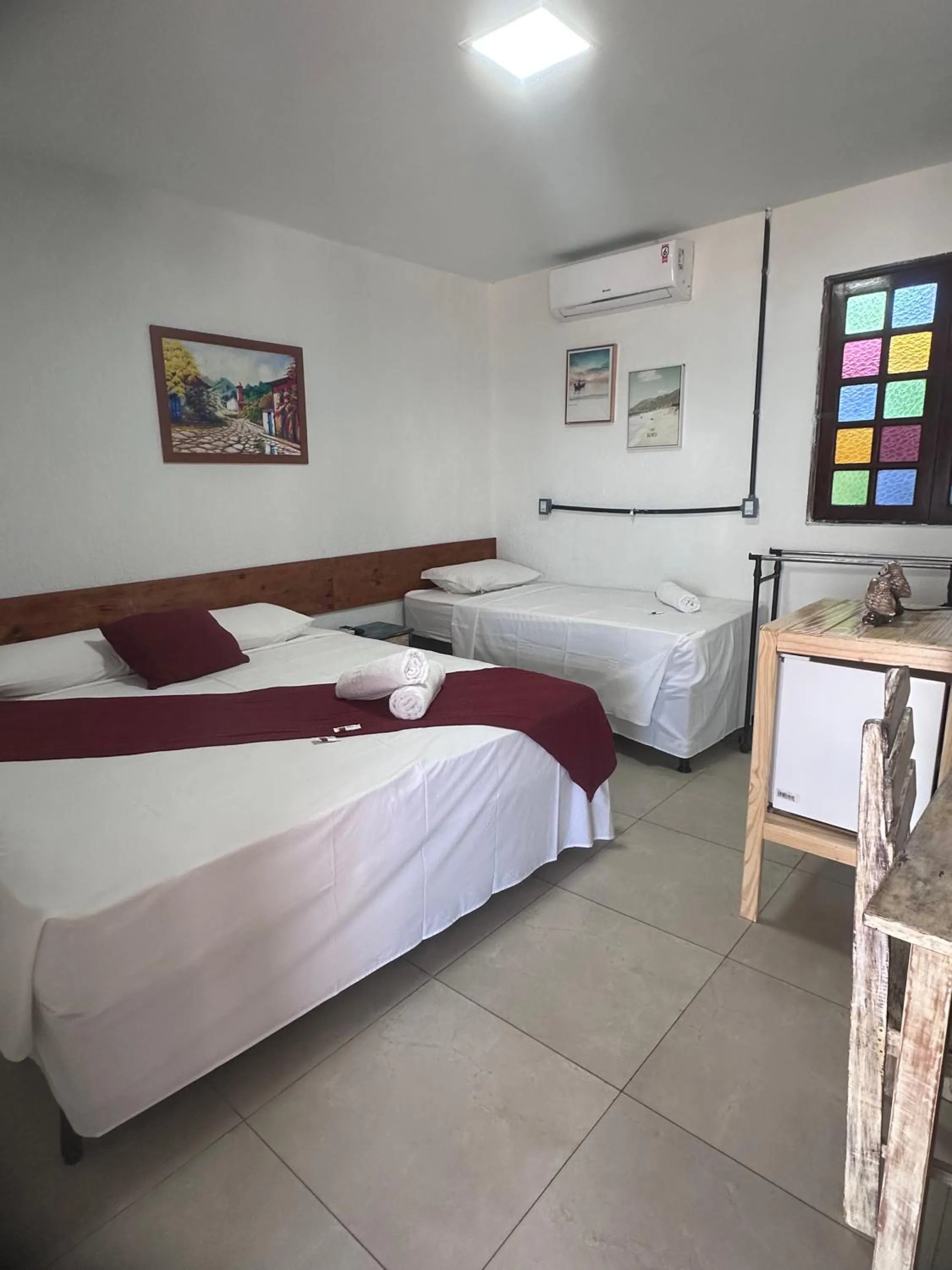 Bed in Pousada Brisa e Mar