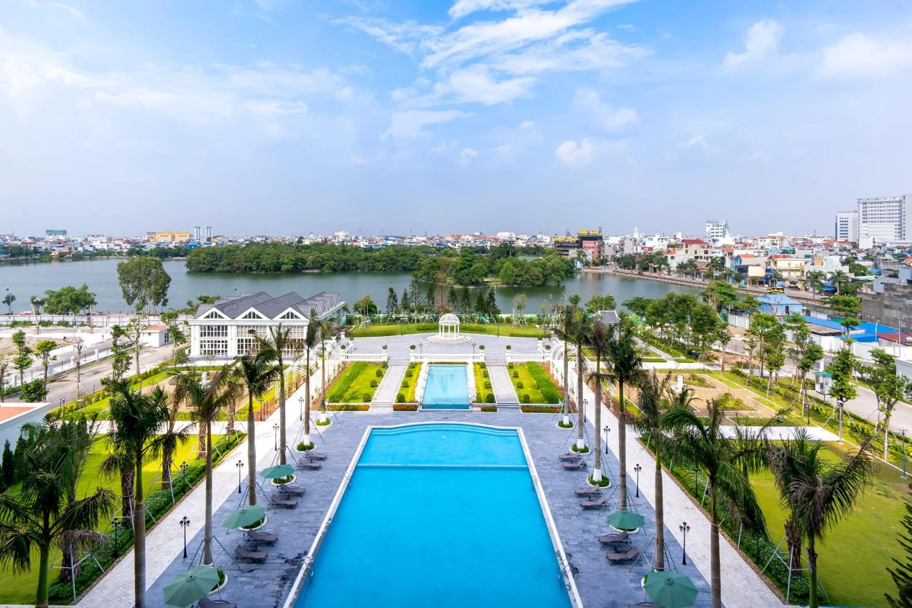 Property building in Nam Cuong Nam Dinh Hotel