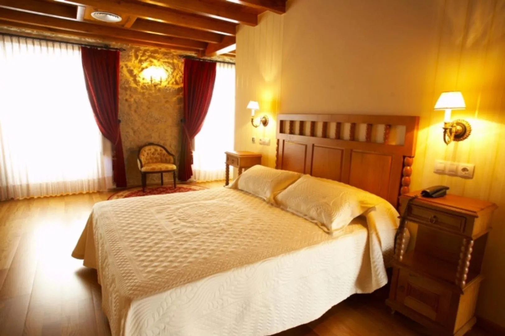 Bed in Hotel Vila do Val