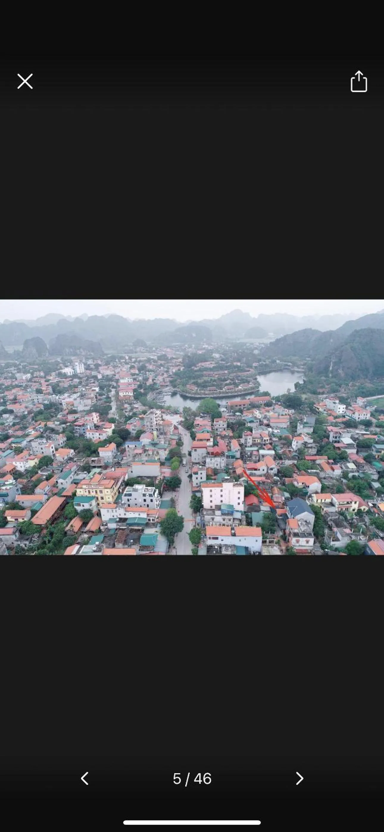 Bird's eye view in Tam Coc Heart Homestay