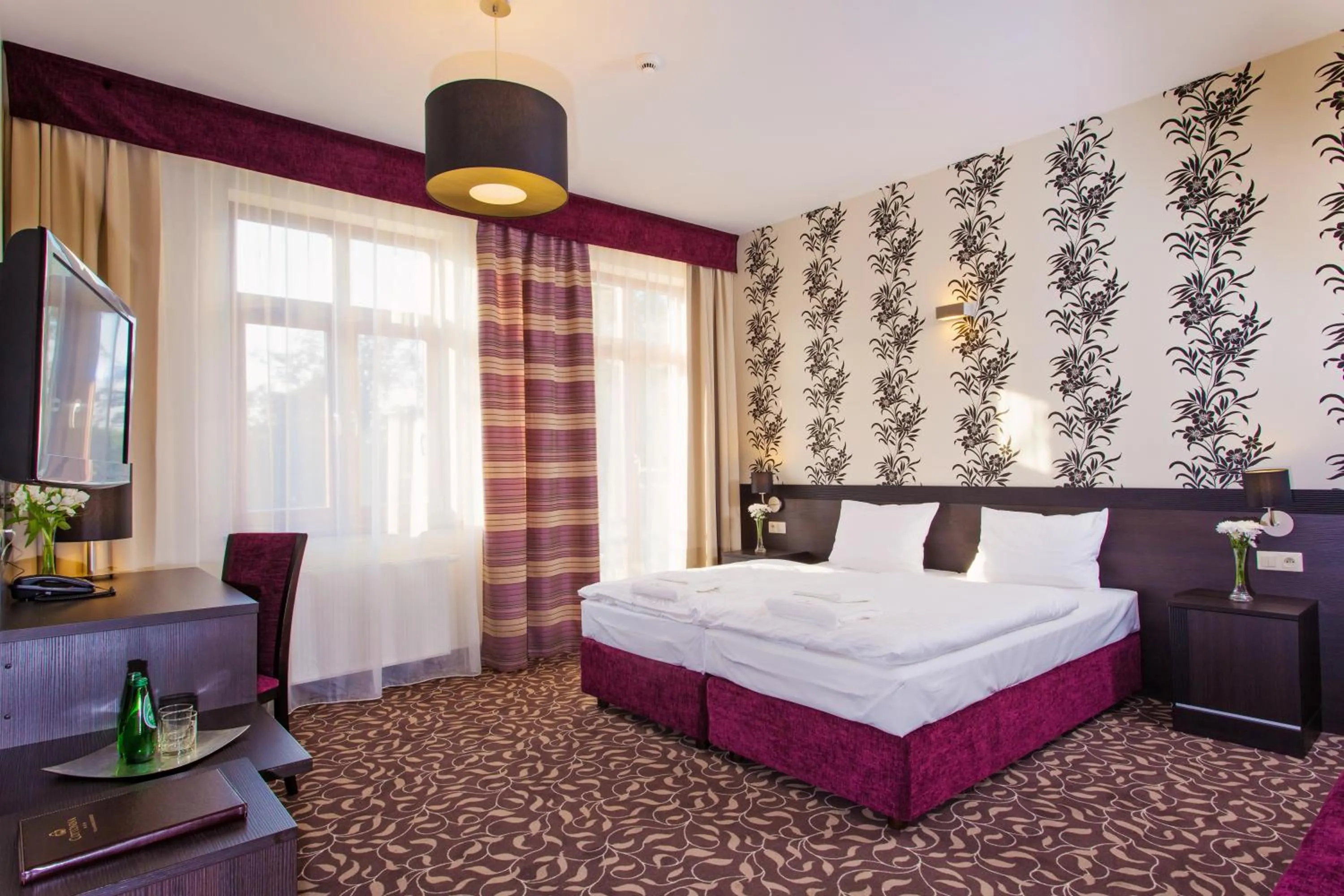 Bed in Cottonina Hotel & Mineral SPA Resort