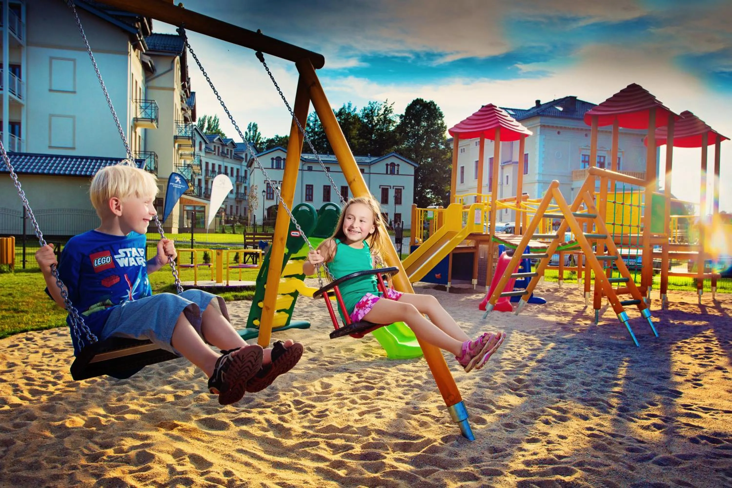 Children play ground in Cottonina Hotel & Mineral SPA Resort