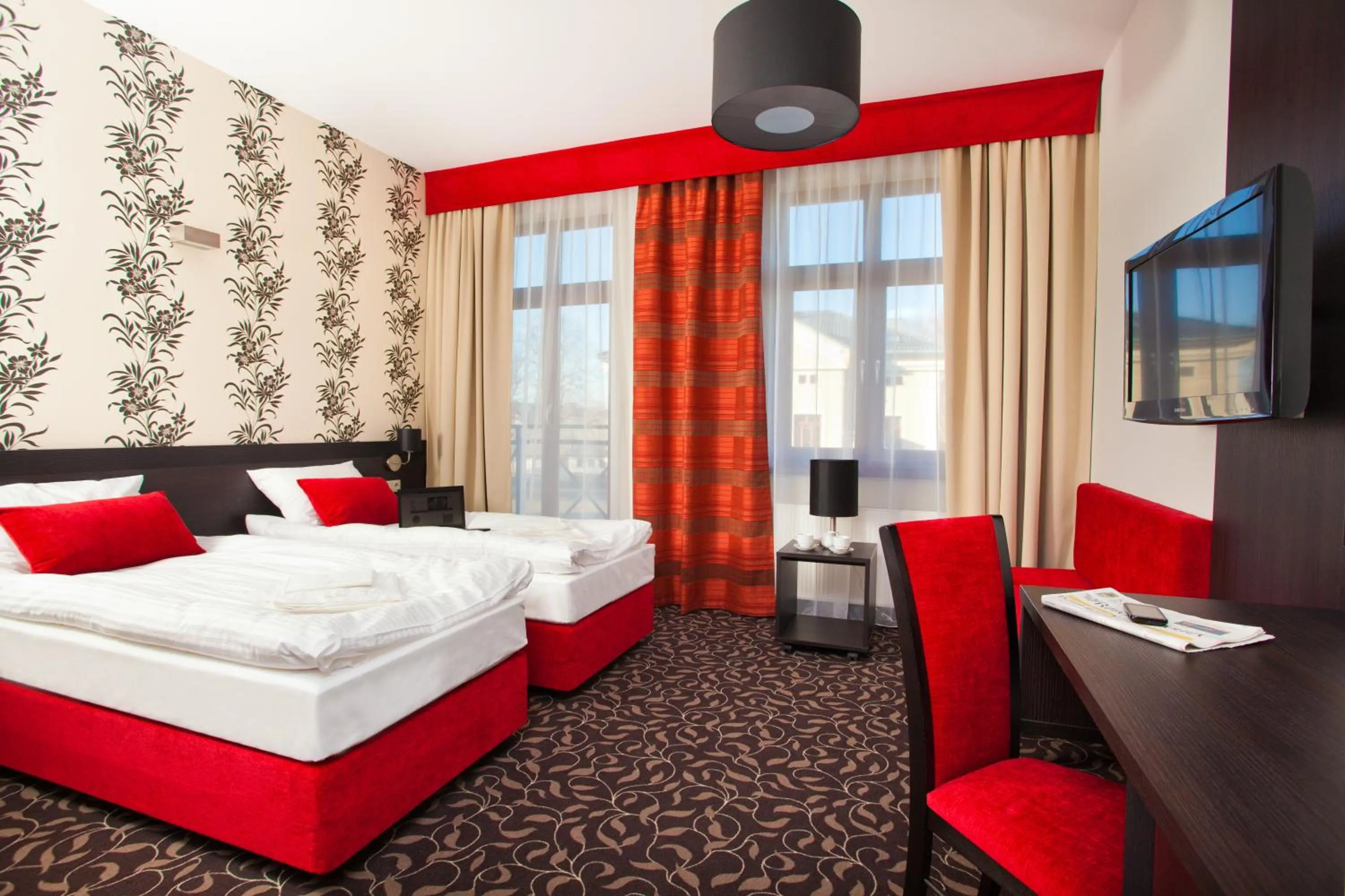 Bed in Cottonina Hotel & Mineral SPA Resort