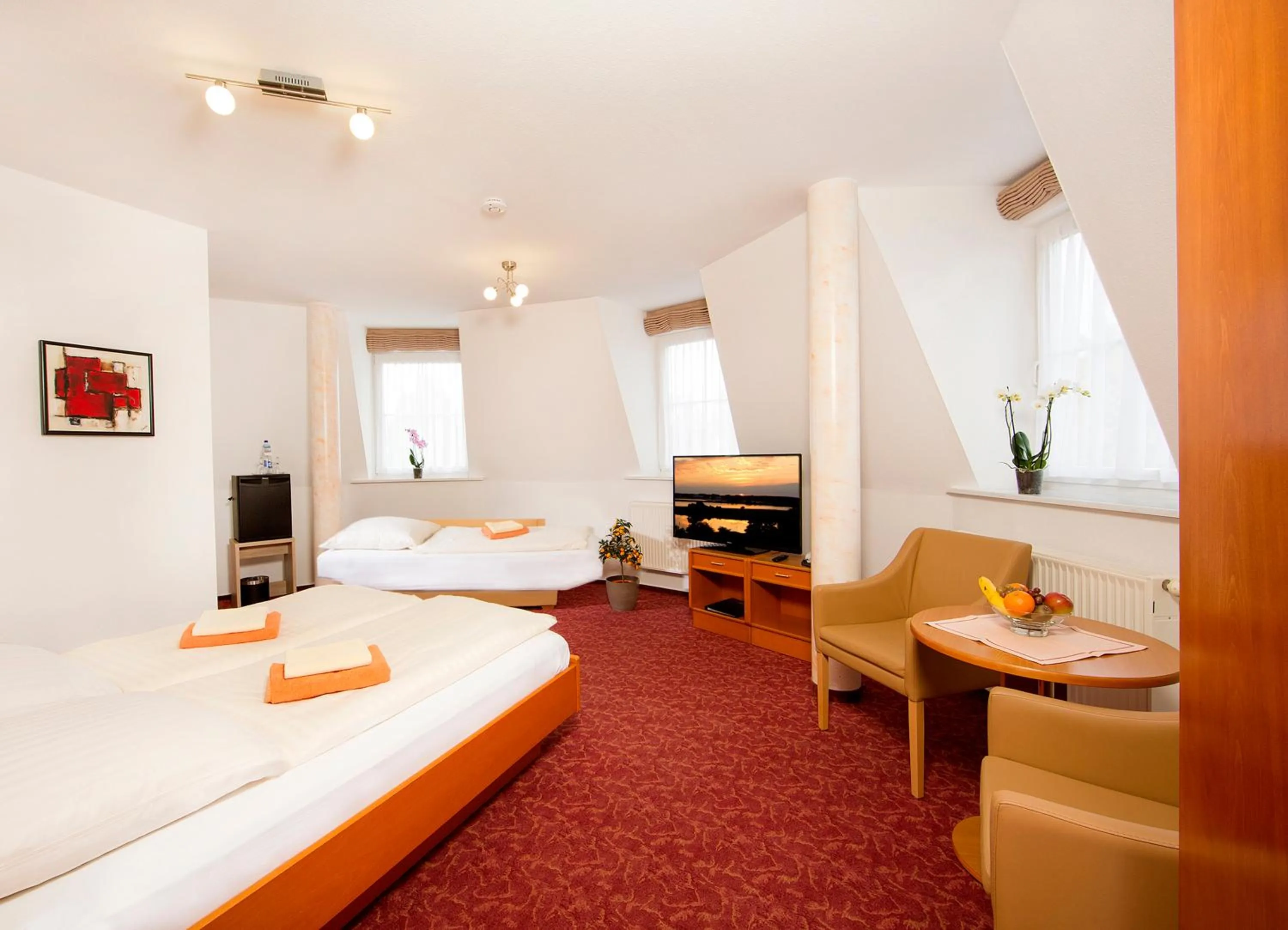 Bed in Ferienhotel Bernstein