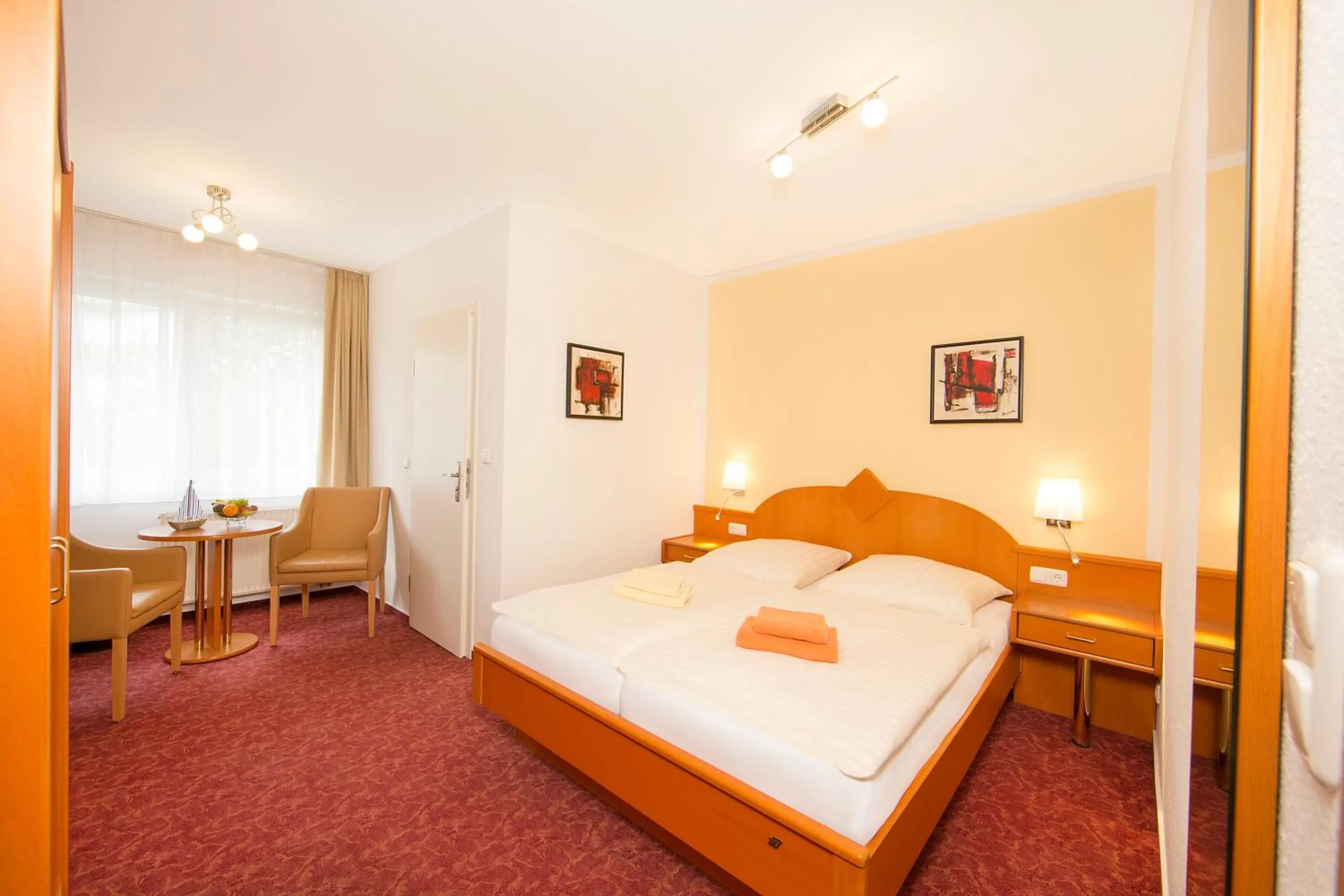 Photo of the whole room, Bed in Ferienhotel Bernstein