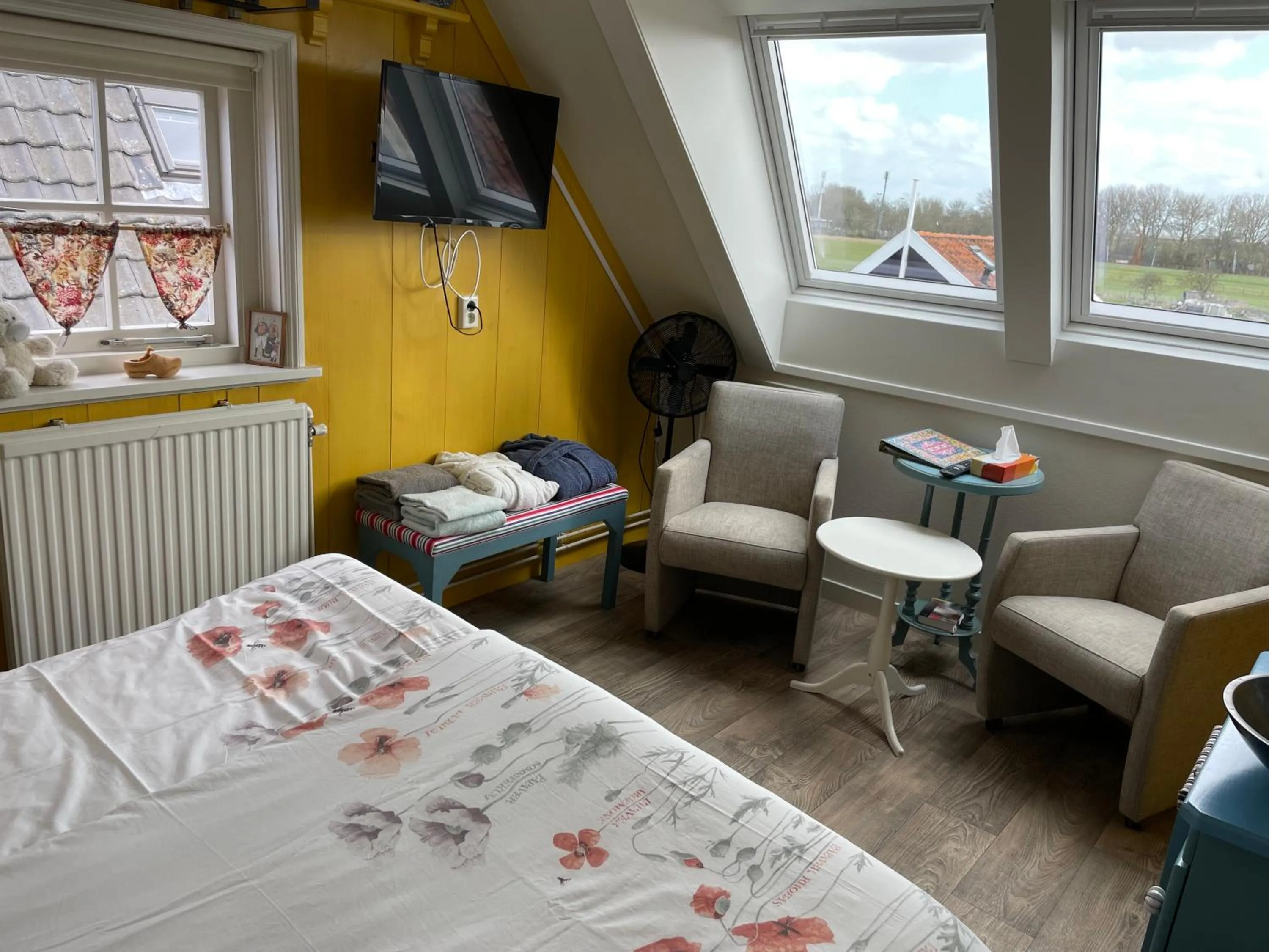 Bed in Bed and Breakfast De Pepersteeg