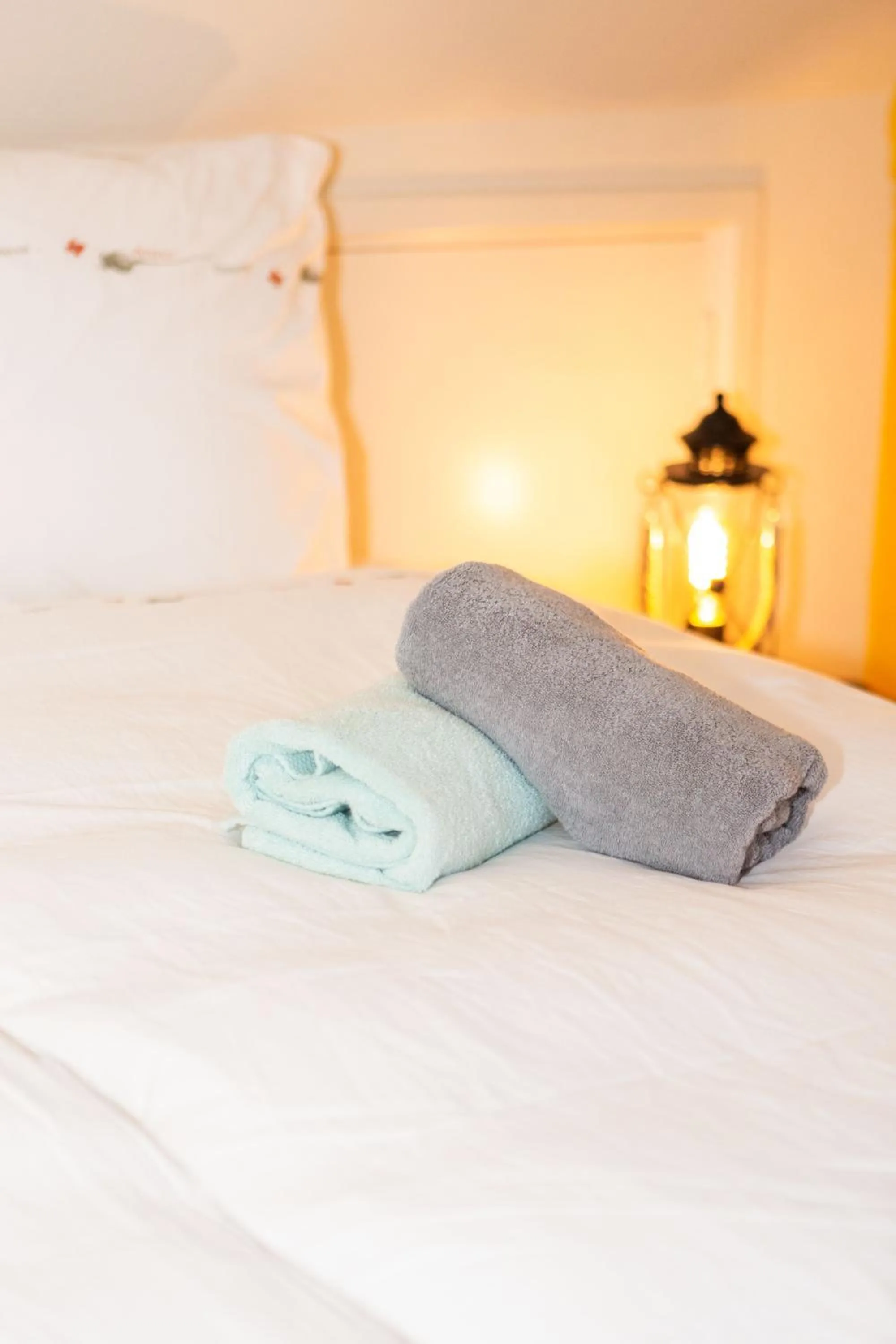 Bed in Bed and Breakfast De Pepersteeg