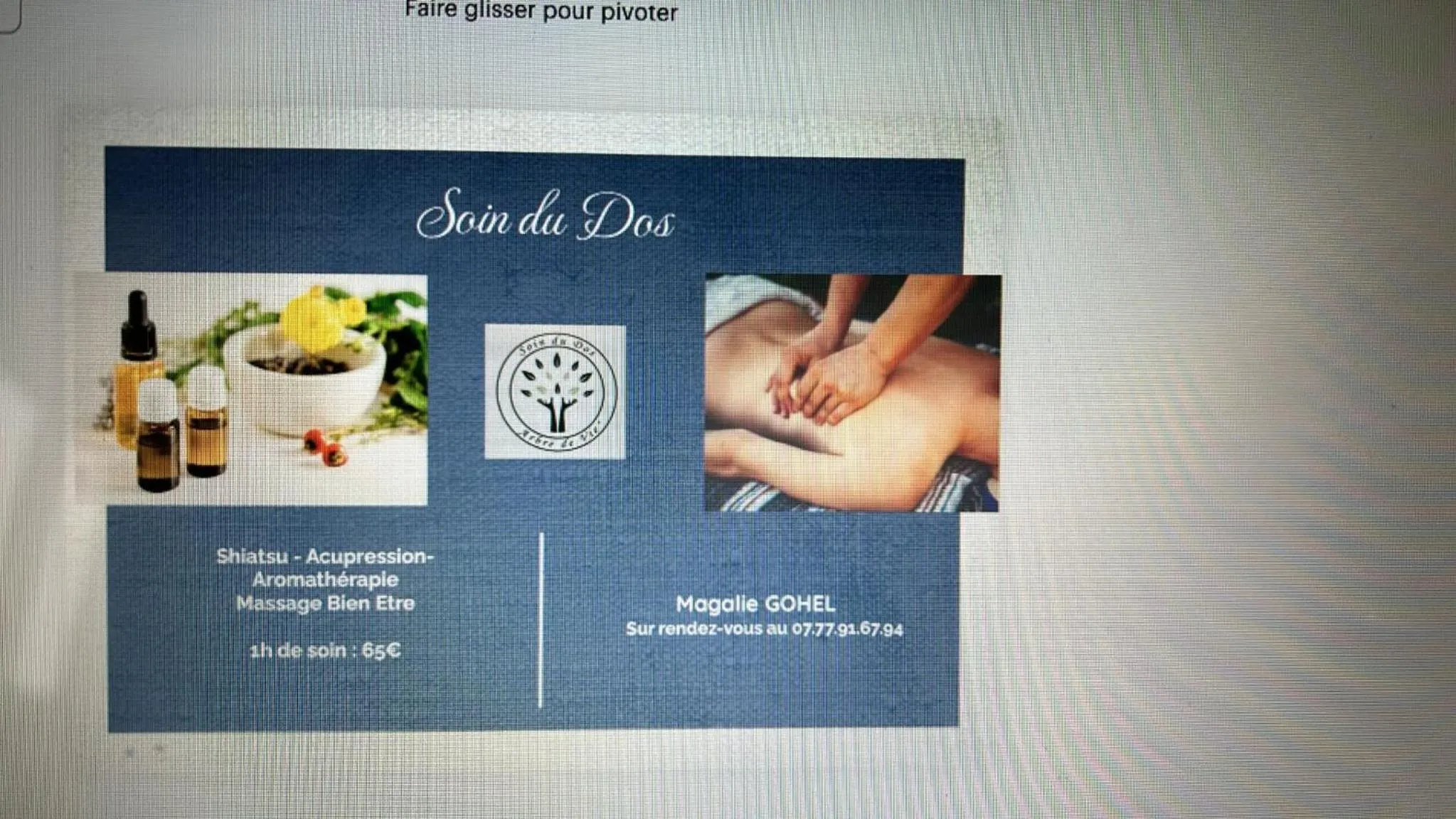 Massage in "La Cabine" atypique, vue mer à la VILLA PLEIN VENT