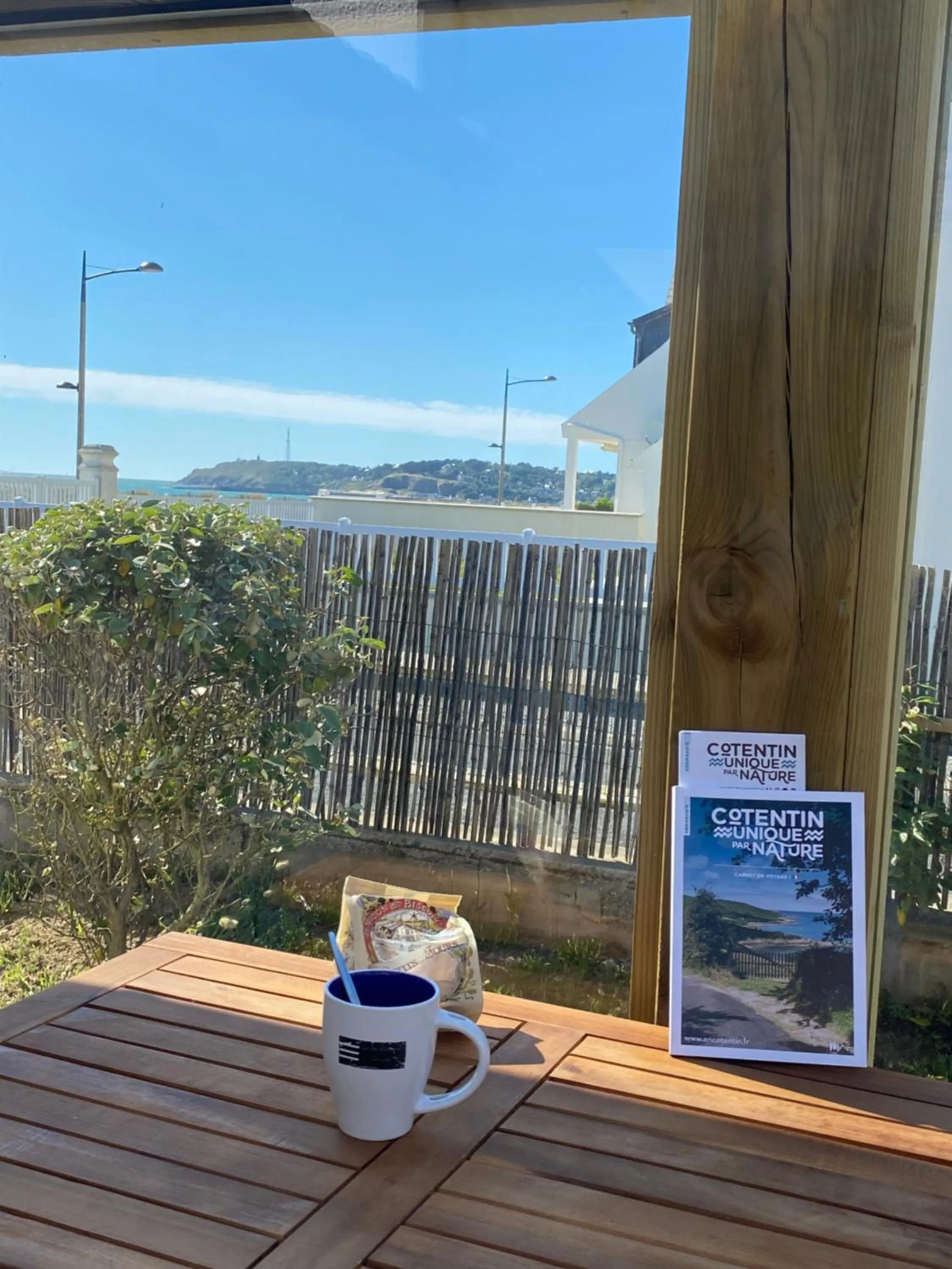 View (from property/room) in "La Cabine" atypique, vue mer à la VILLA PLEIN VENT