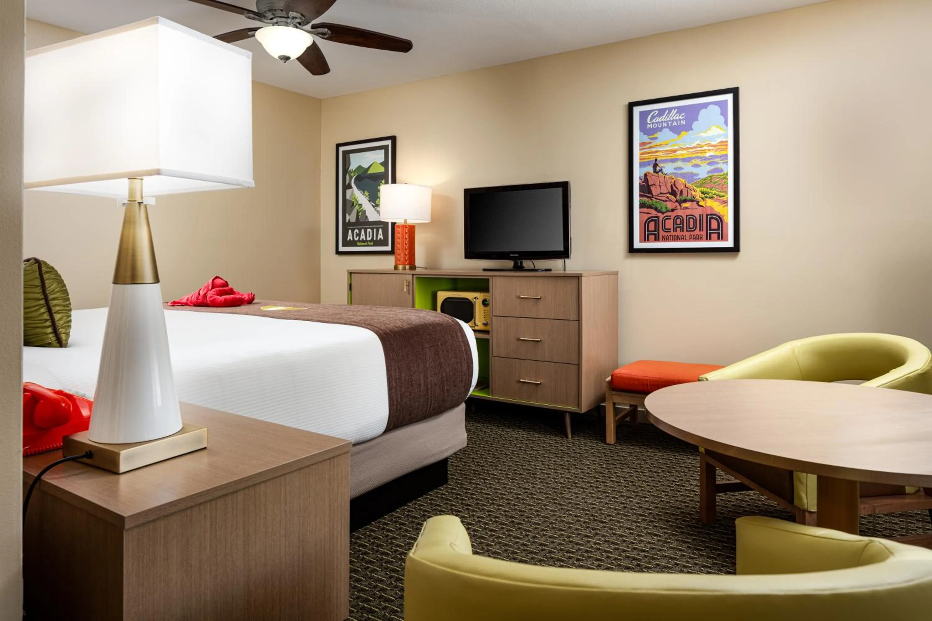 King Room in Bar Harbor Motel