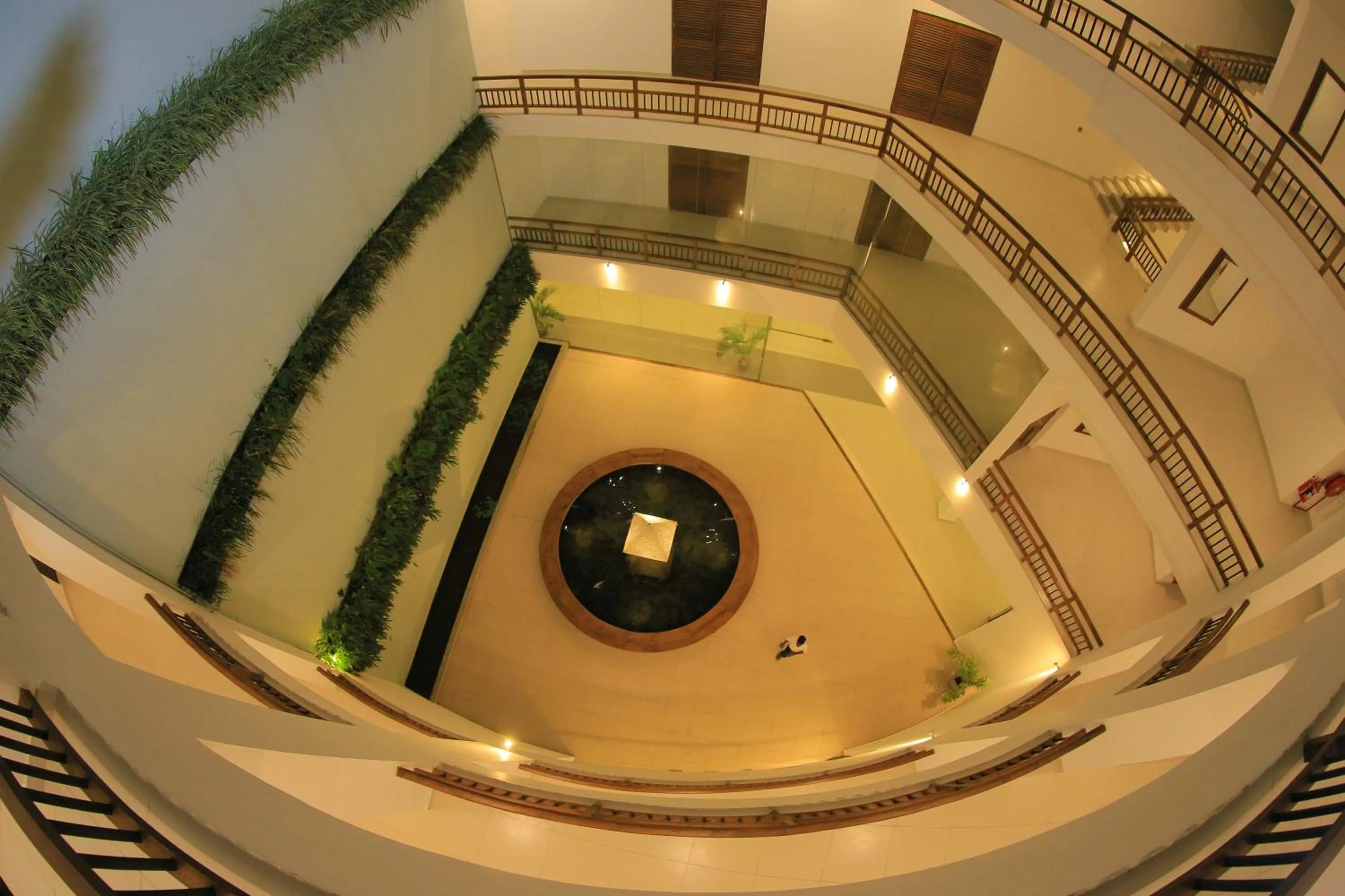 Bird's eye view in Hotel Refresh Blue