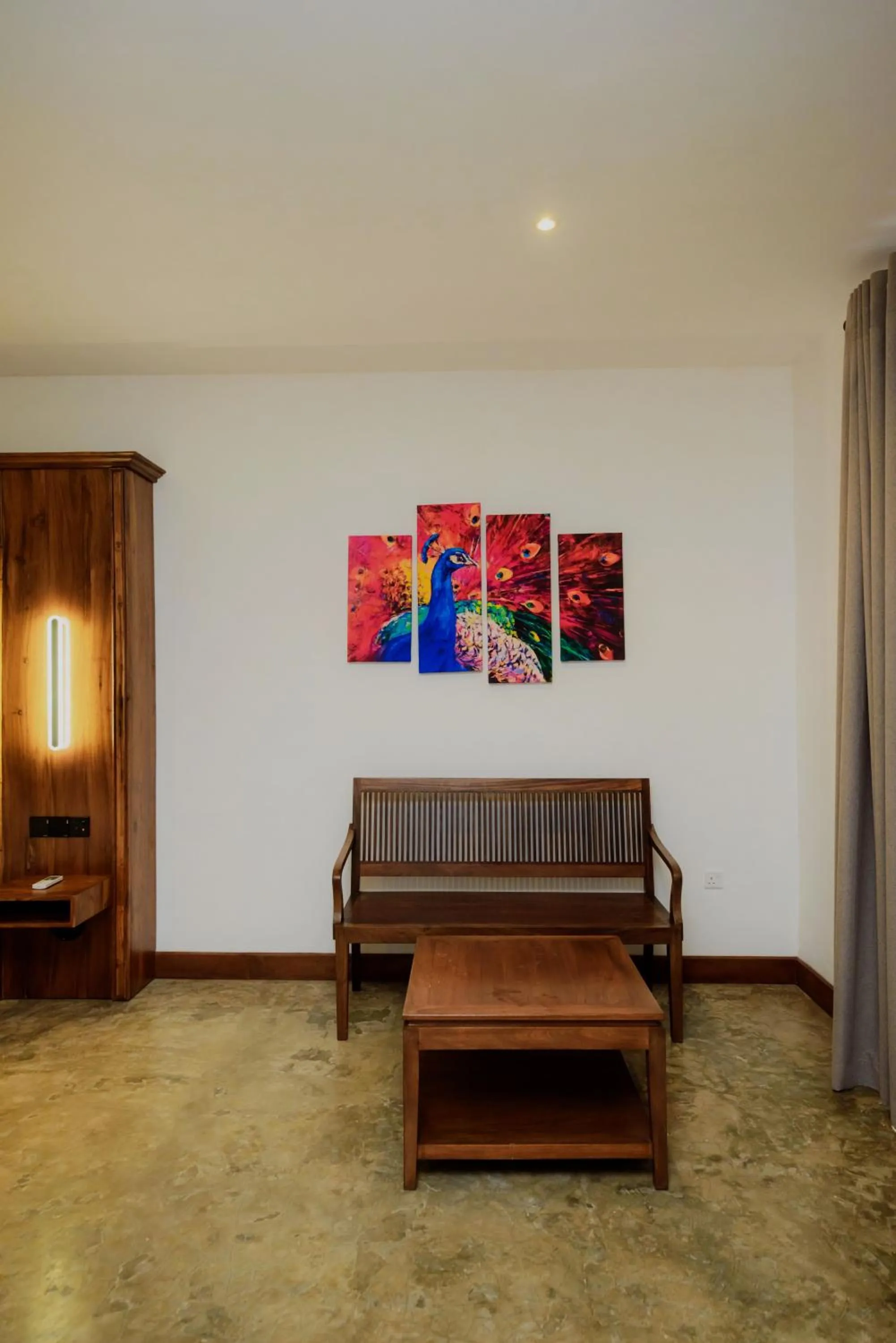 Seating area in Hotel Refresh Blue