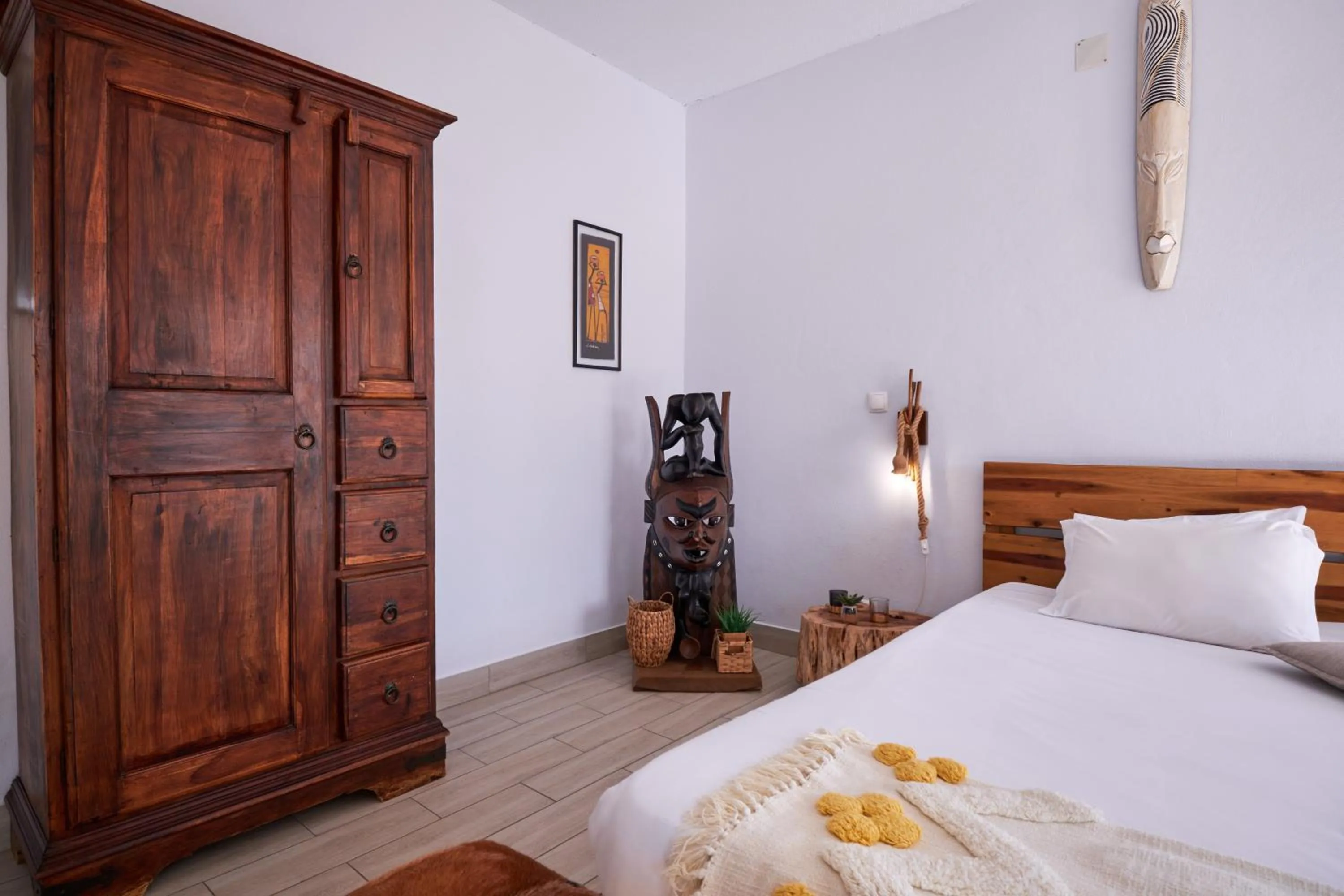 Bed in A Casa Branca - with Pool & Jacuzzi