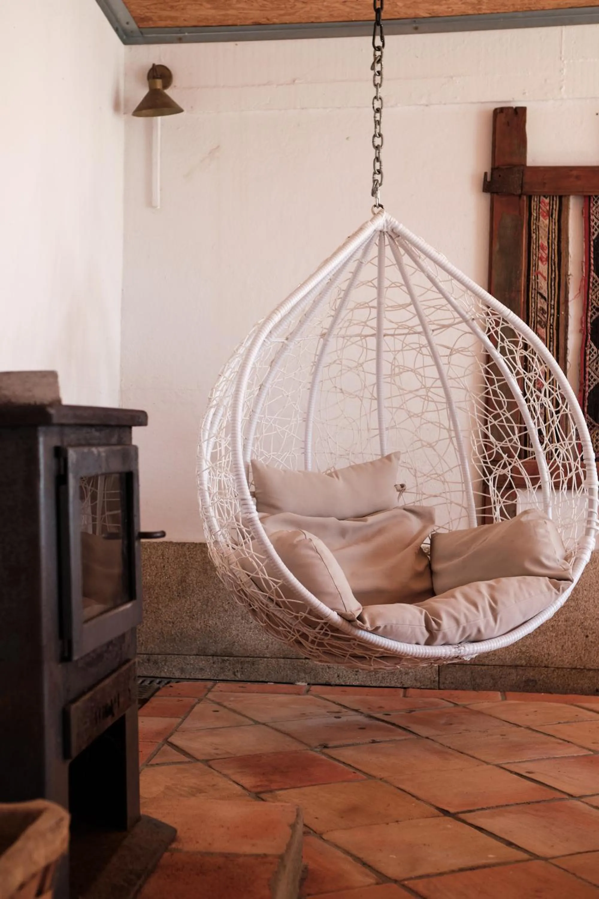 Seating area in A Casa Branca - with Pool & Jacuzzi