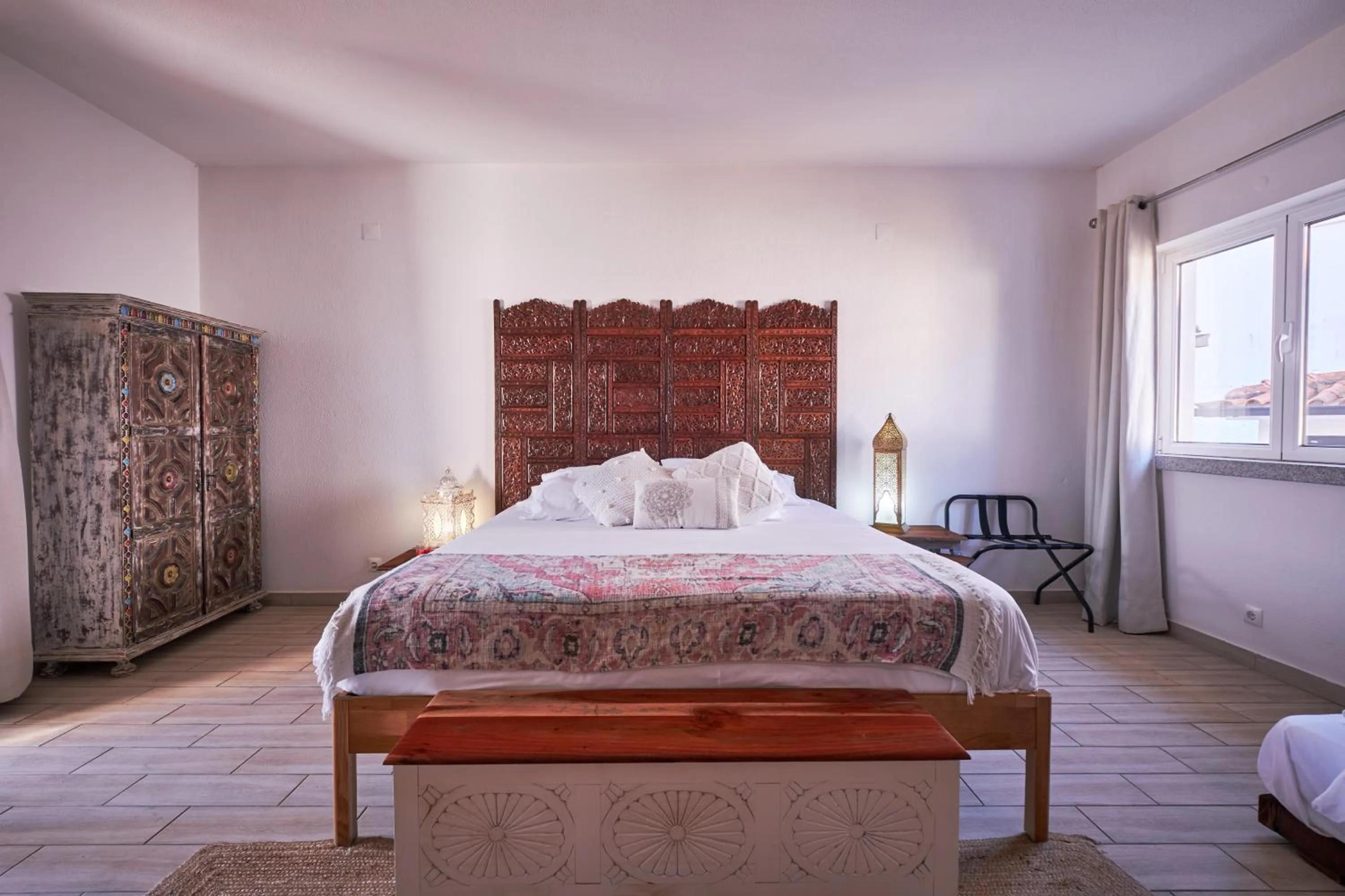 Bed in A Casa Branca - with Pool & Jacuzzi