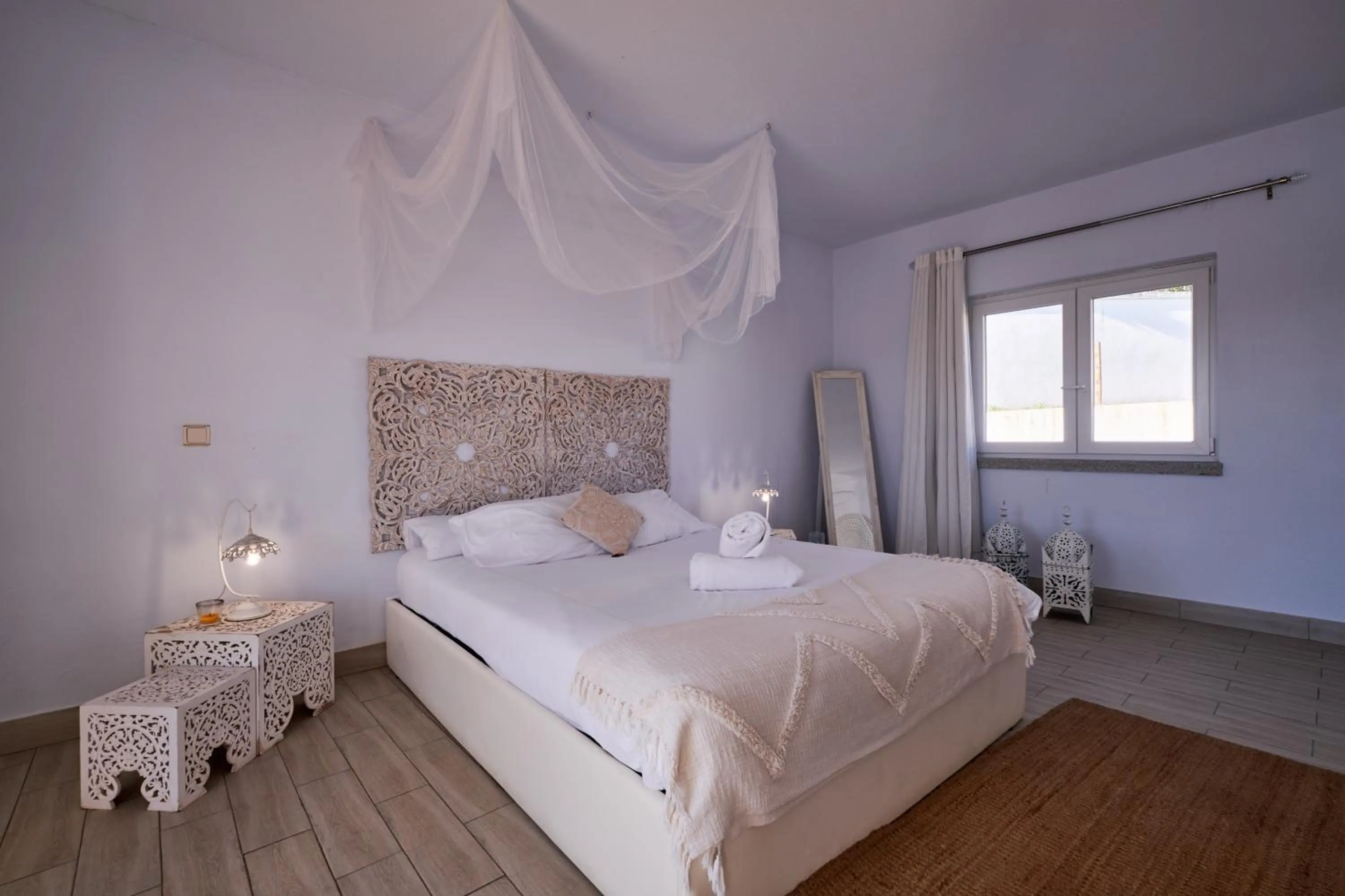 Bed in A Casa Branca - with Pool & Jacuzzi