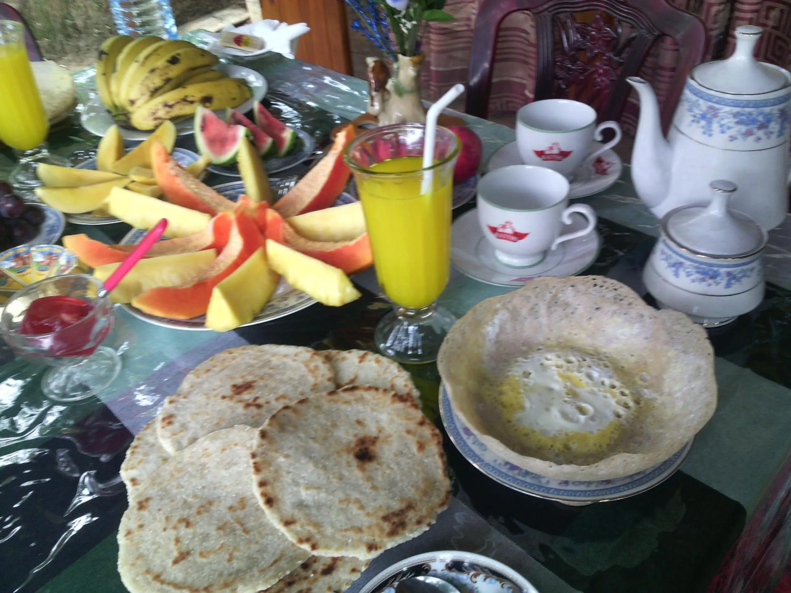 Breakfast in Jade Green Rest Inn