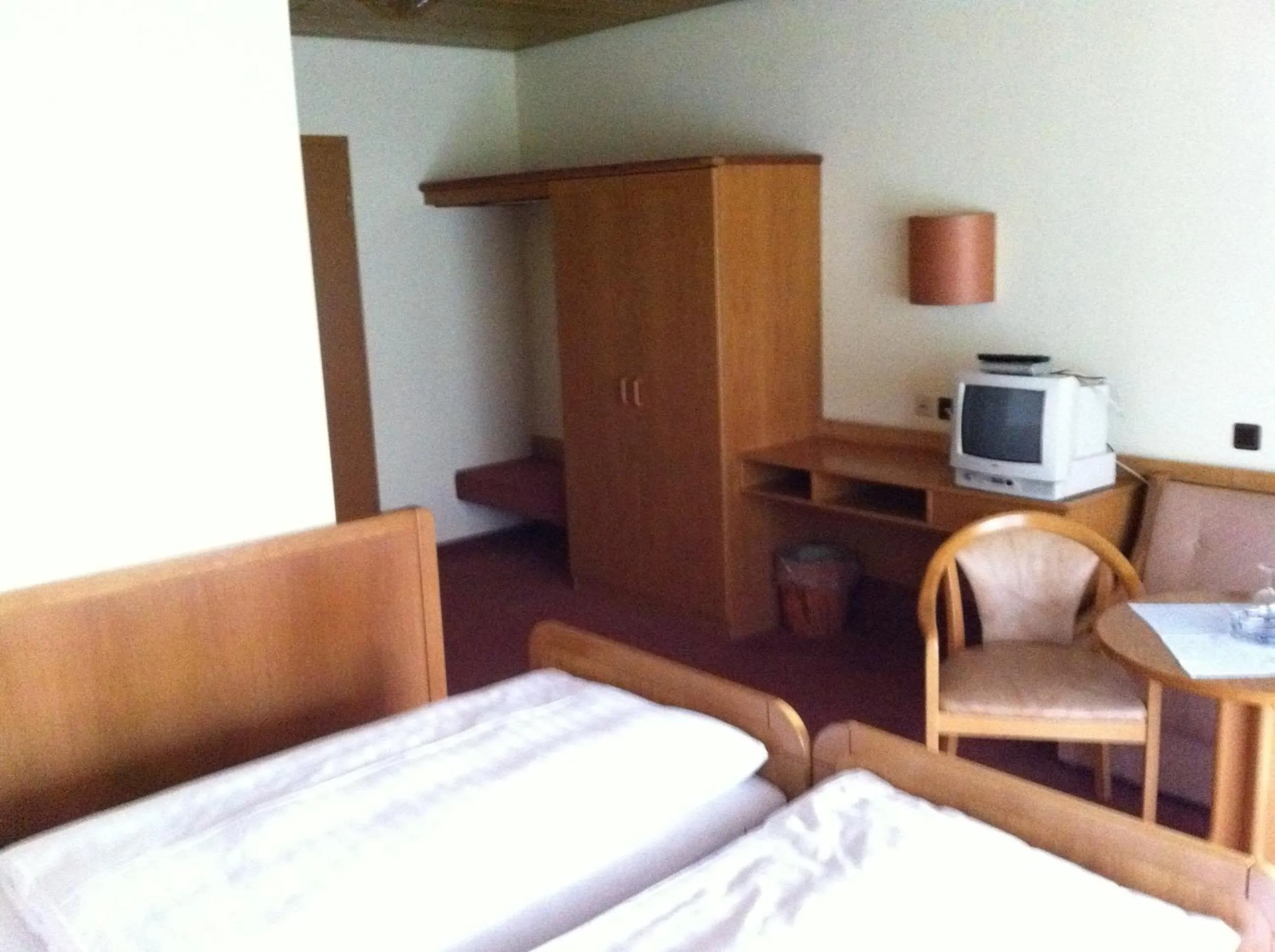 Bed in Hotel Bacchusstube garni