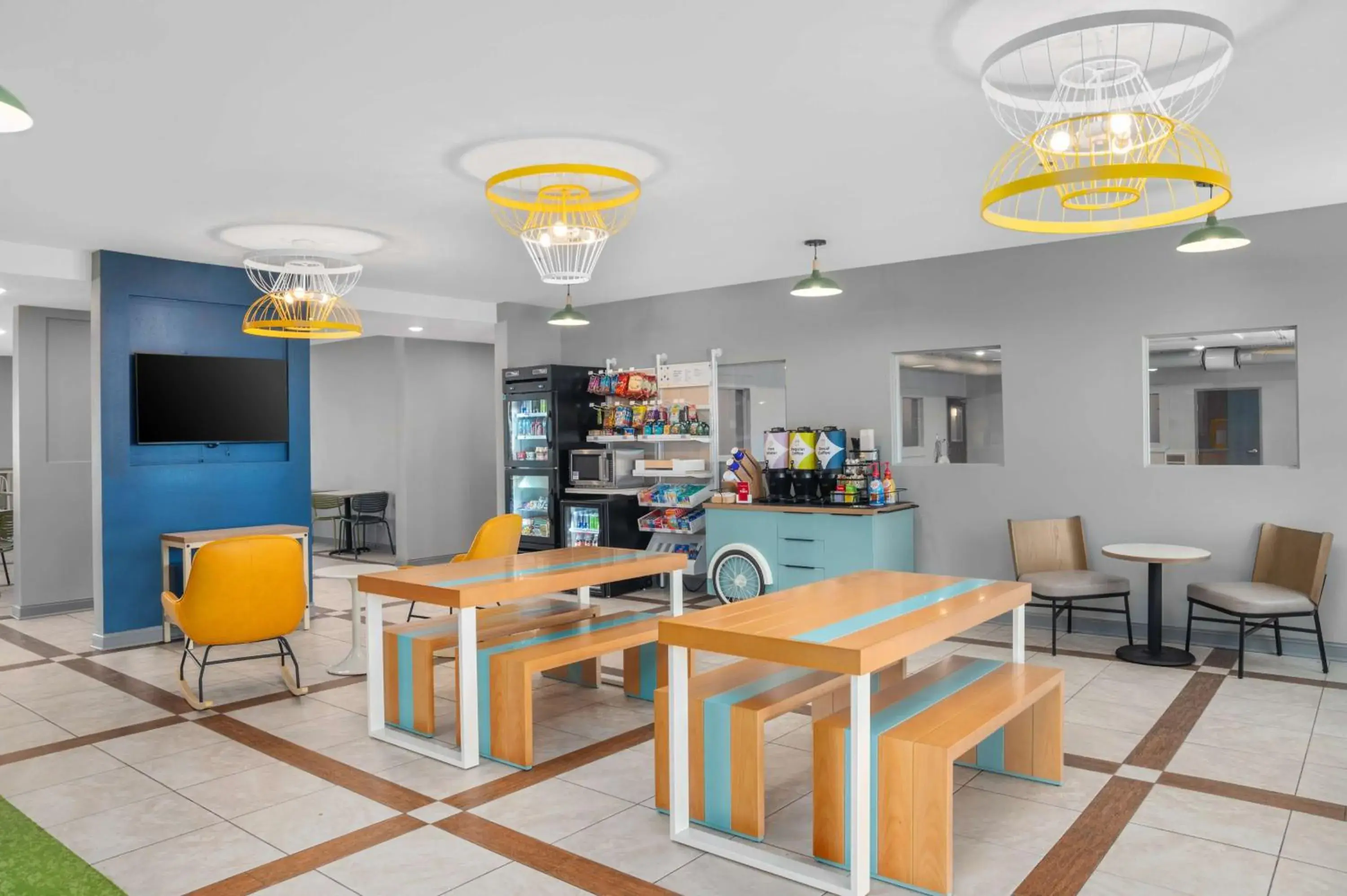 Lobby or reception in Spark by Hilton Minot Lobby or reception in Spark by Hilton Minot