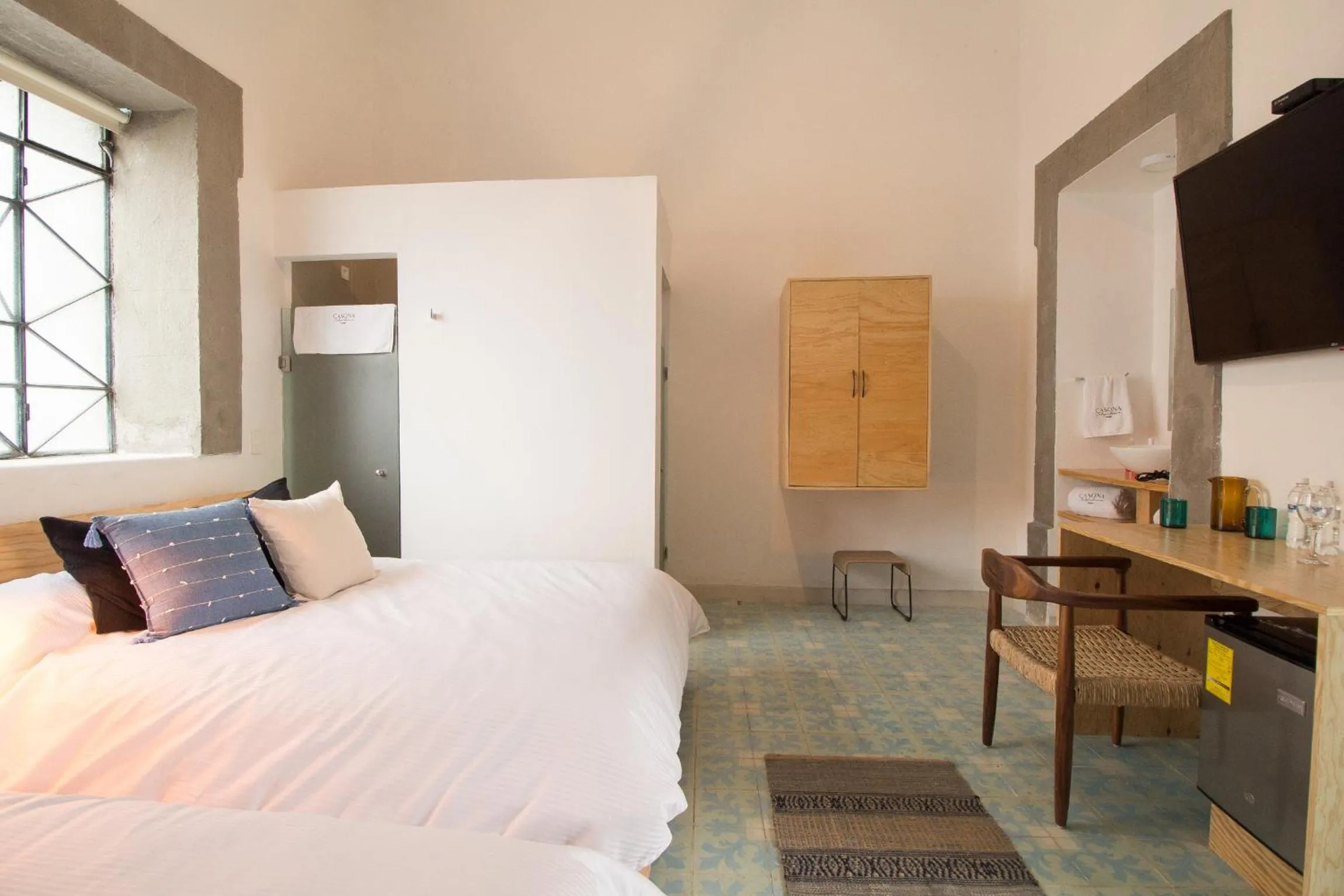 TV and multimedia, Bed in Hotel Casona Independencia