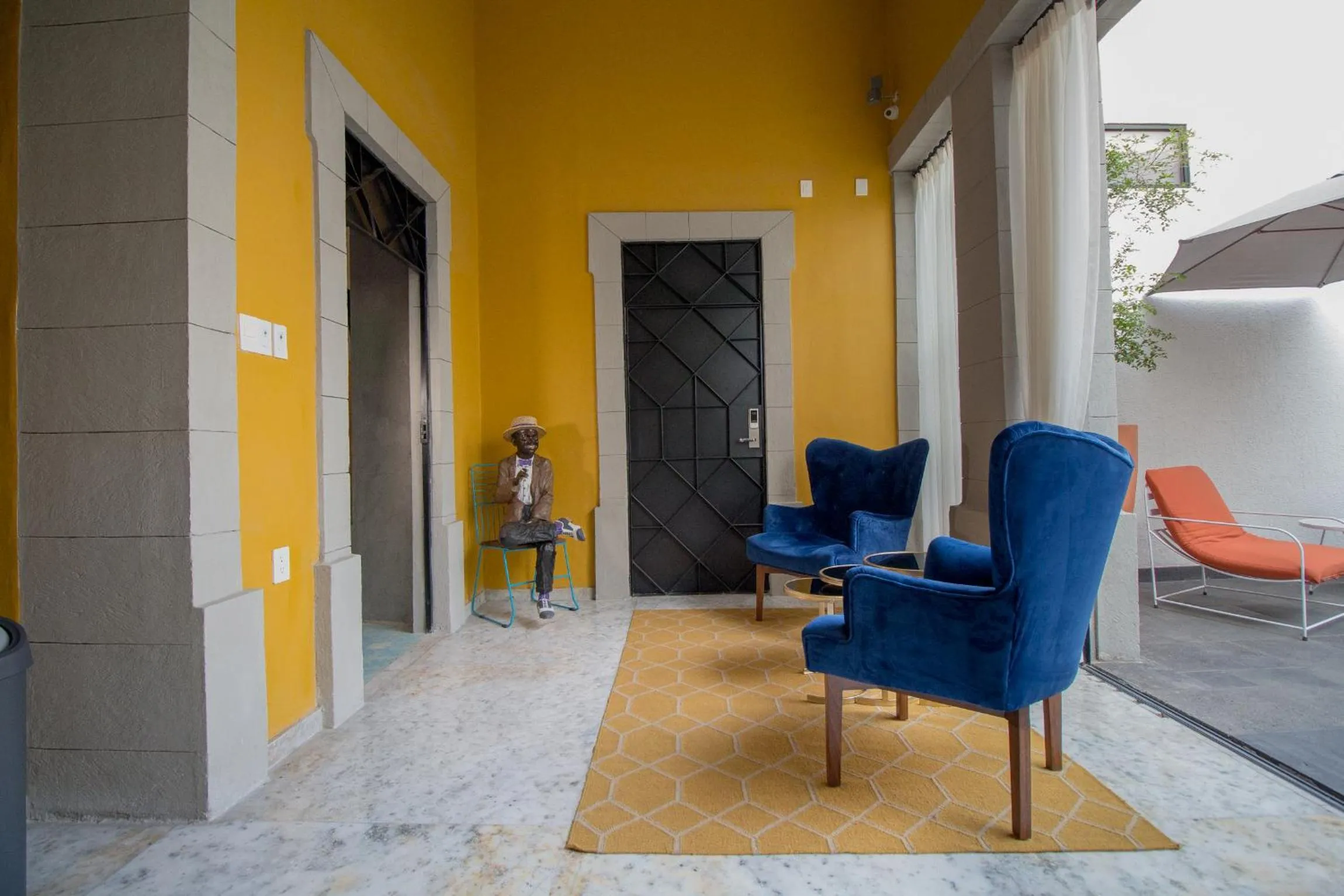 Patio in Hotel Casona Independencia