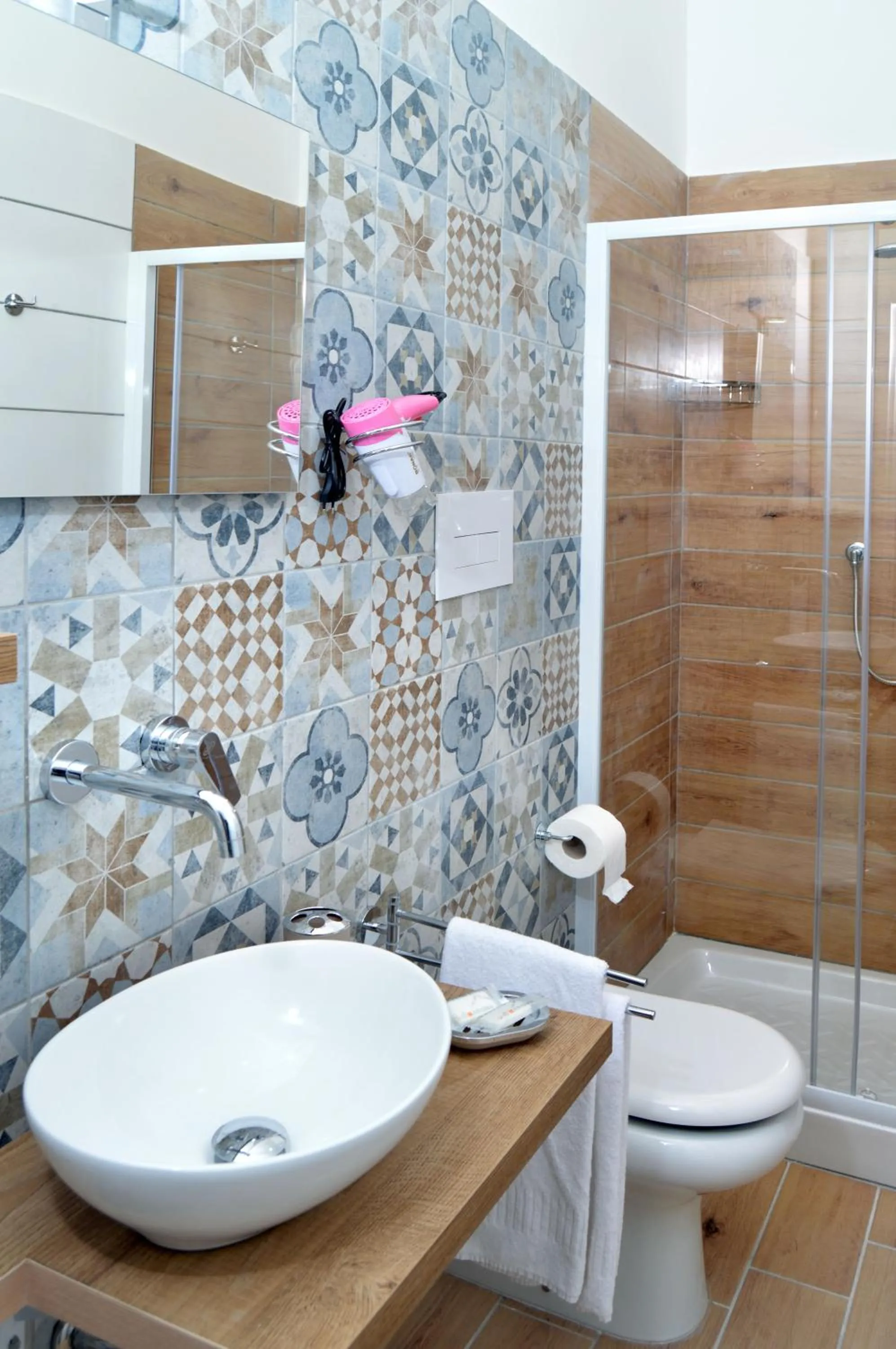 Bathroom in B&BCentral Station Napoli