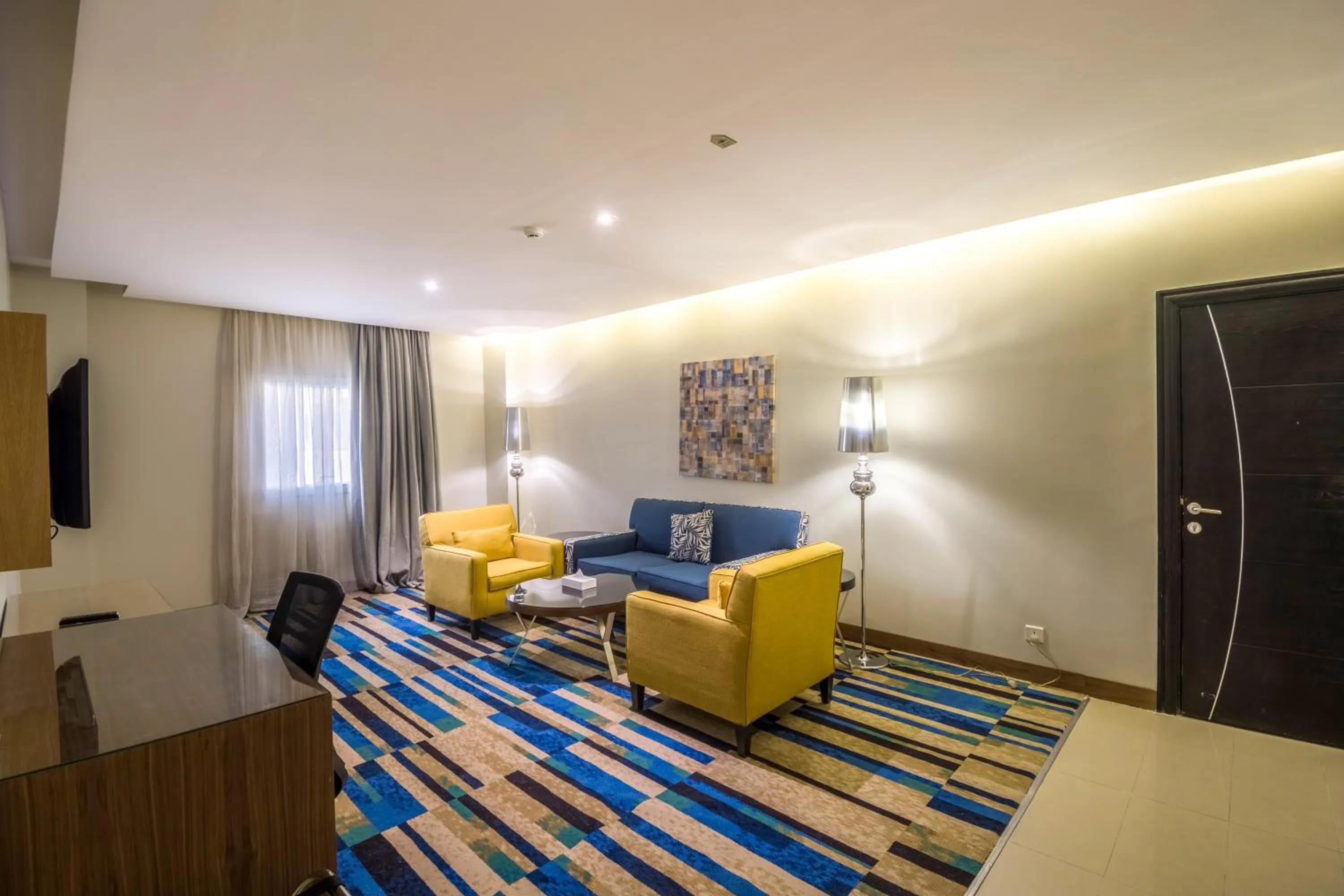 Seating area in Ewaa Express Hotel - Al Olaya