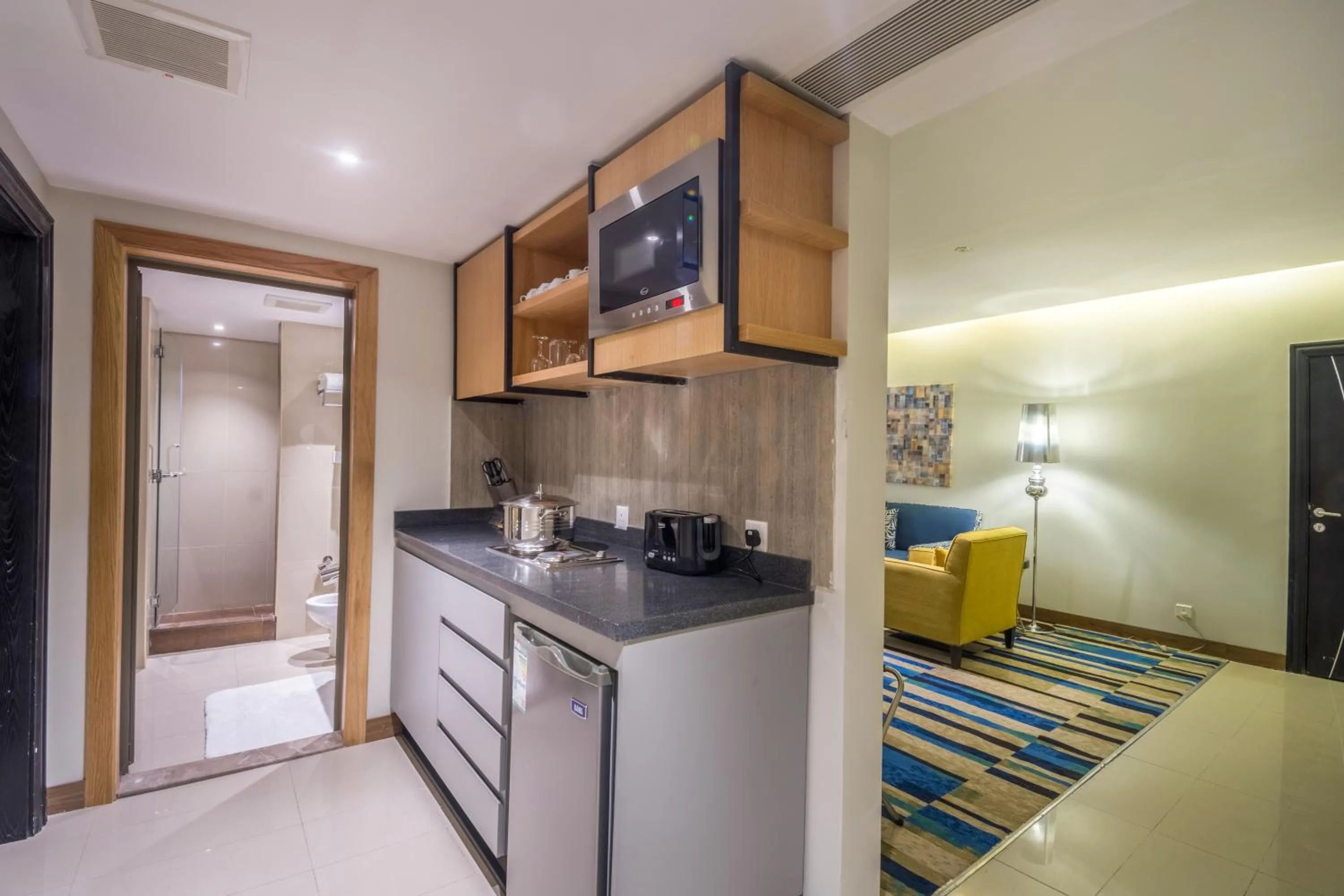 kitchen in Ewaa Express Hotel - Al Olaya