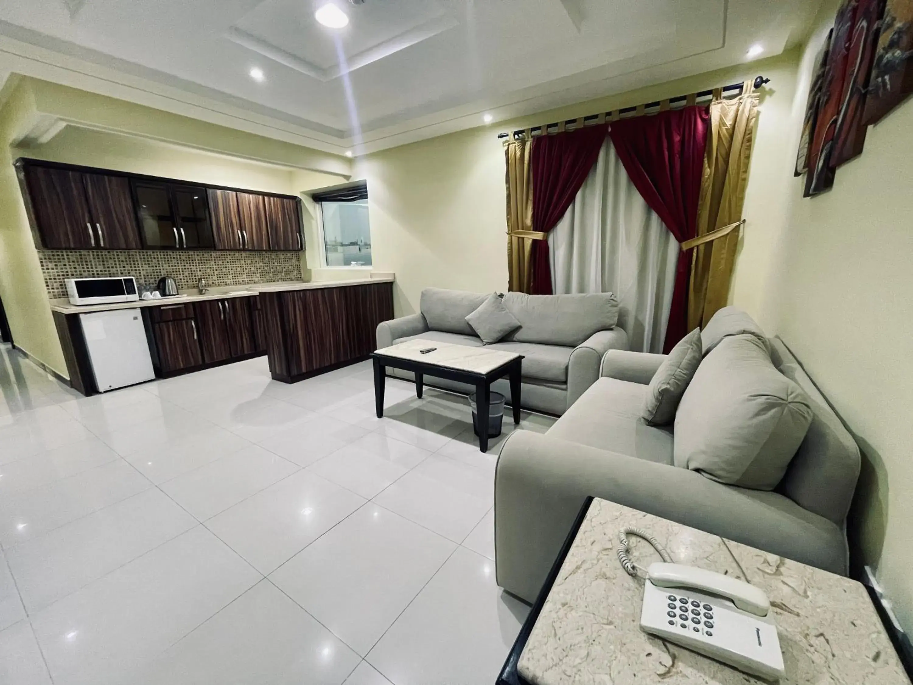Deluxe One-Bedroom Apartment with City View in Tulip Al Rawda Serviced Apartments Deluxe One-Bedroom Apartment with City View in Tulip Al Rawda Serviced Apartments